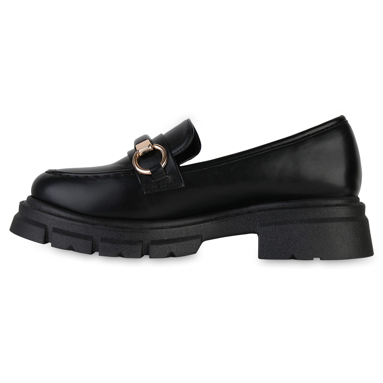 VAN HILL 841543 Outdoorschuh Damen Plateauschuhe Halbschuhe Slippers Profil günstig online kaufen