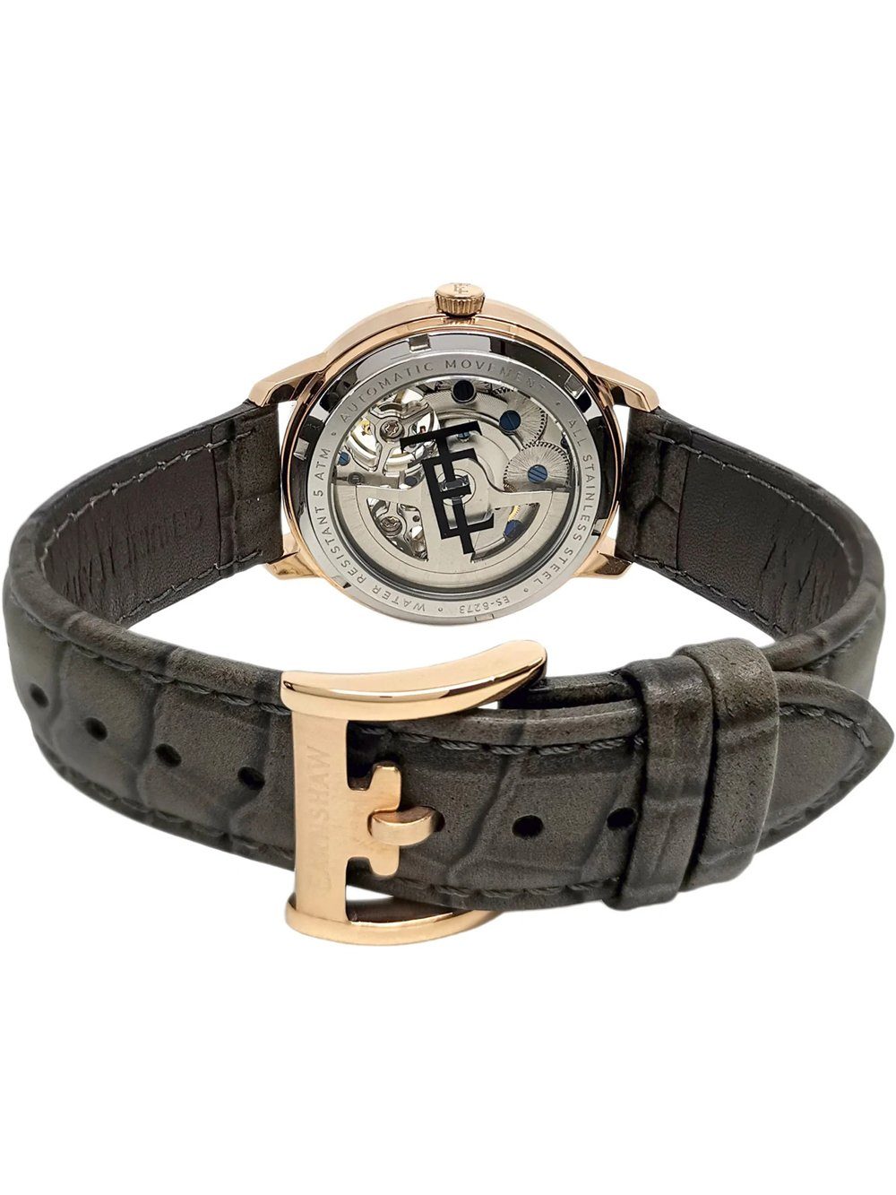 Thomas Earnshaw Automatikuhr Thomas Earnshaw ES-8273-07 Brewster Double Barrel Automatik Herrenuhr Thomas Earnshaw ES-8273-07 Brewster Double Barrel Automatik Herrenuhr 42mm