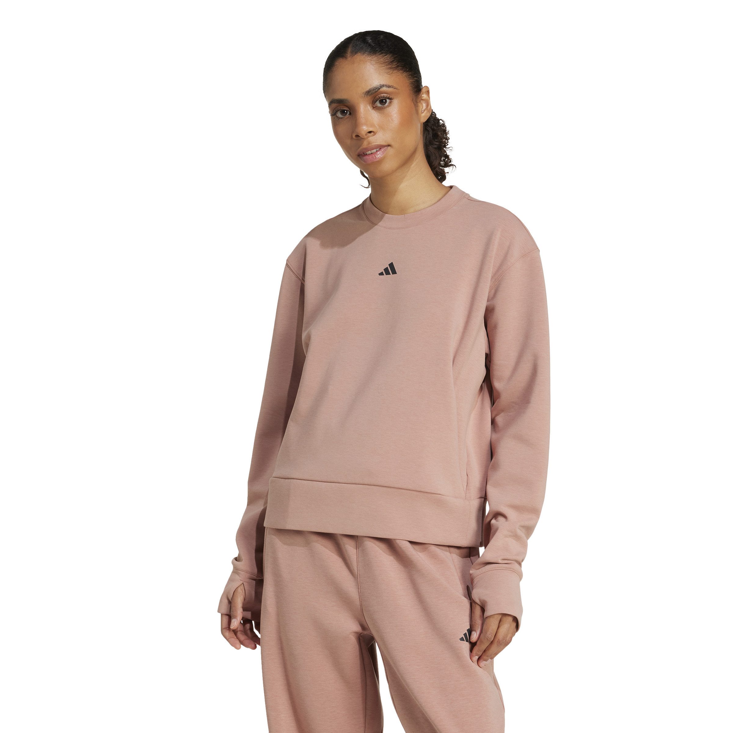 adidas Sportswear Kapuzensweatjacke D4T KNIT CREW WARCLA