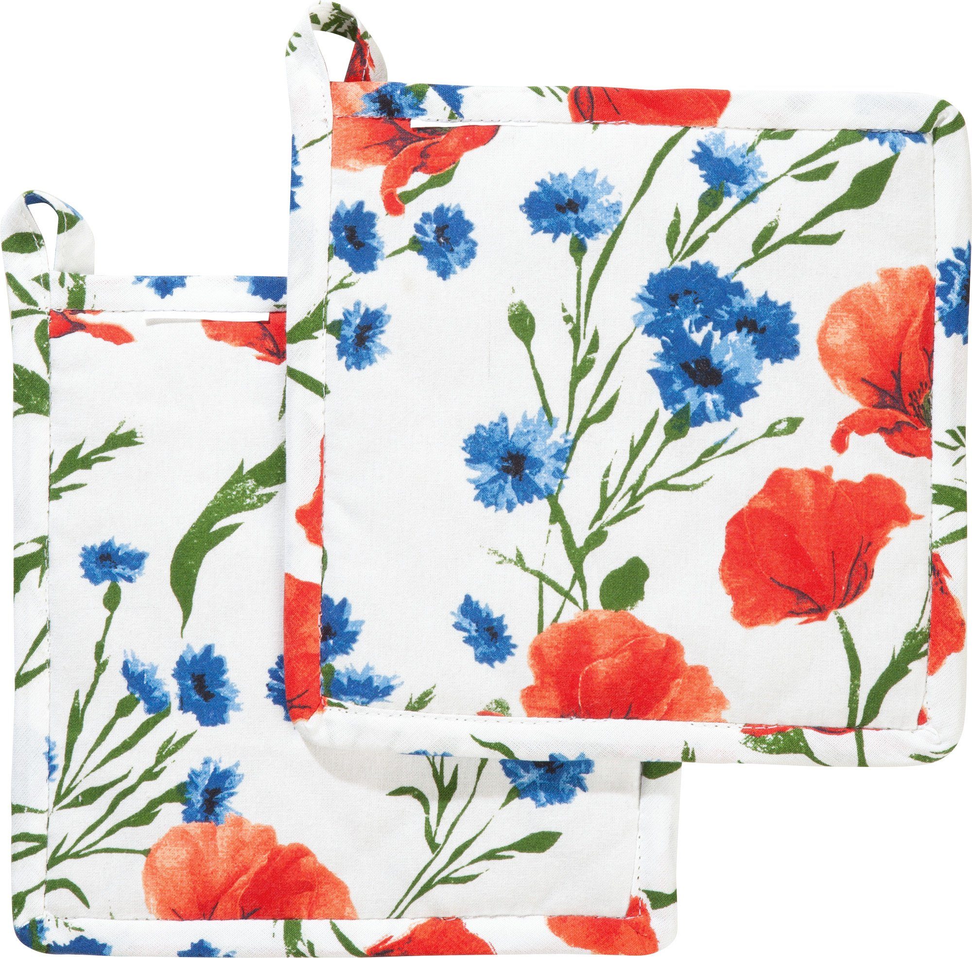 REDBEST Topflappen Topflappen 2er-Pack, Blumen günstig online kaufen