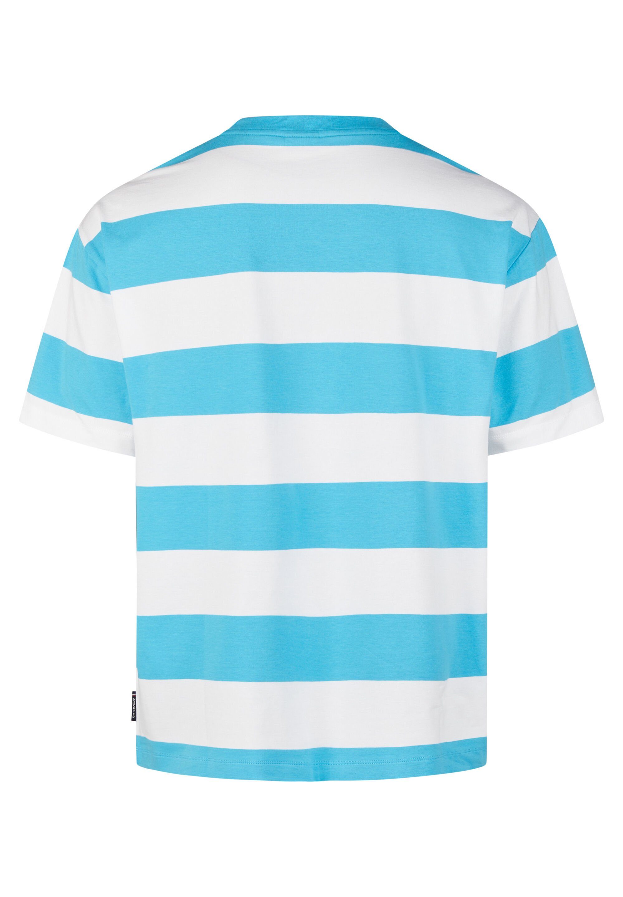 HECHTER PARIS T-Shirt (1-tlg) im Colour-Block-Design