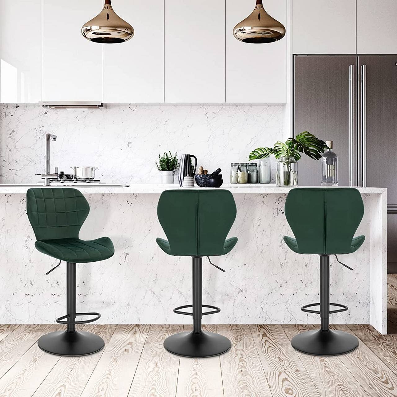 Woltu Barhocker (4 St), höhenverstellbarer Hocker günstig online kaufen