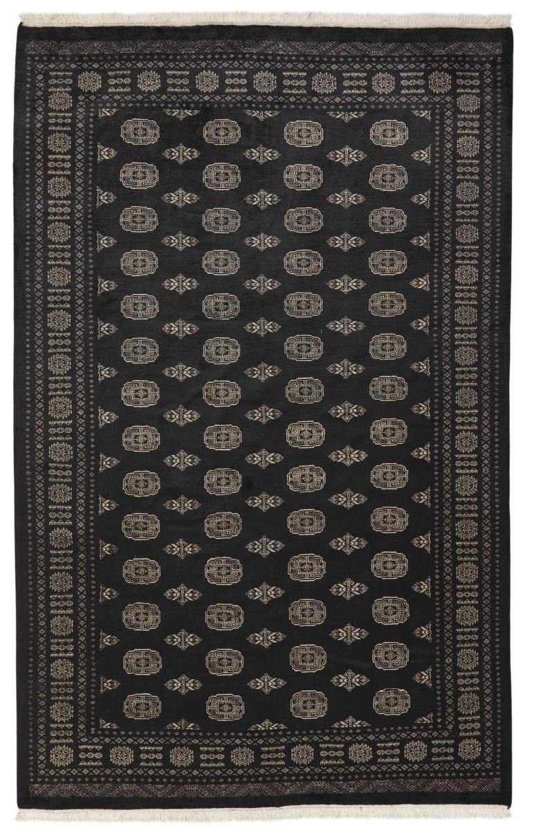Orientteppich Pakistan Buchara 3ply 204x317 Handgeknüpfter Orientteppich, Nain Trading, rechteckig, Höhe: 8 mm
