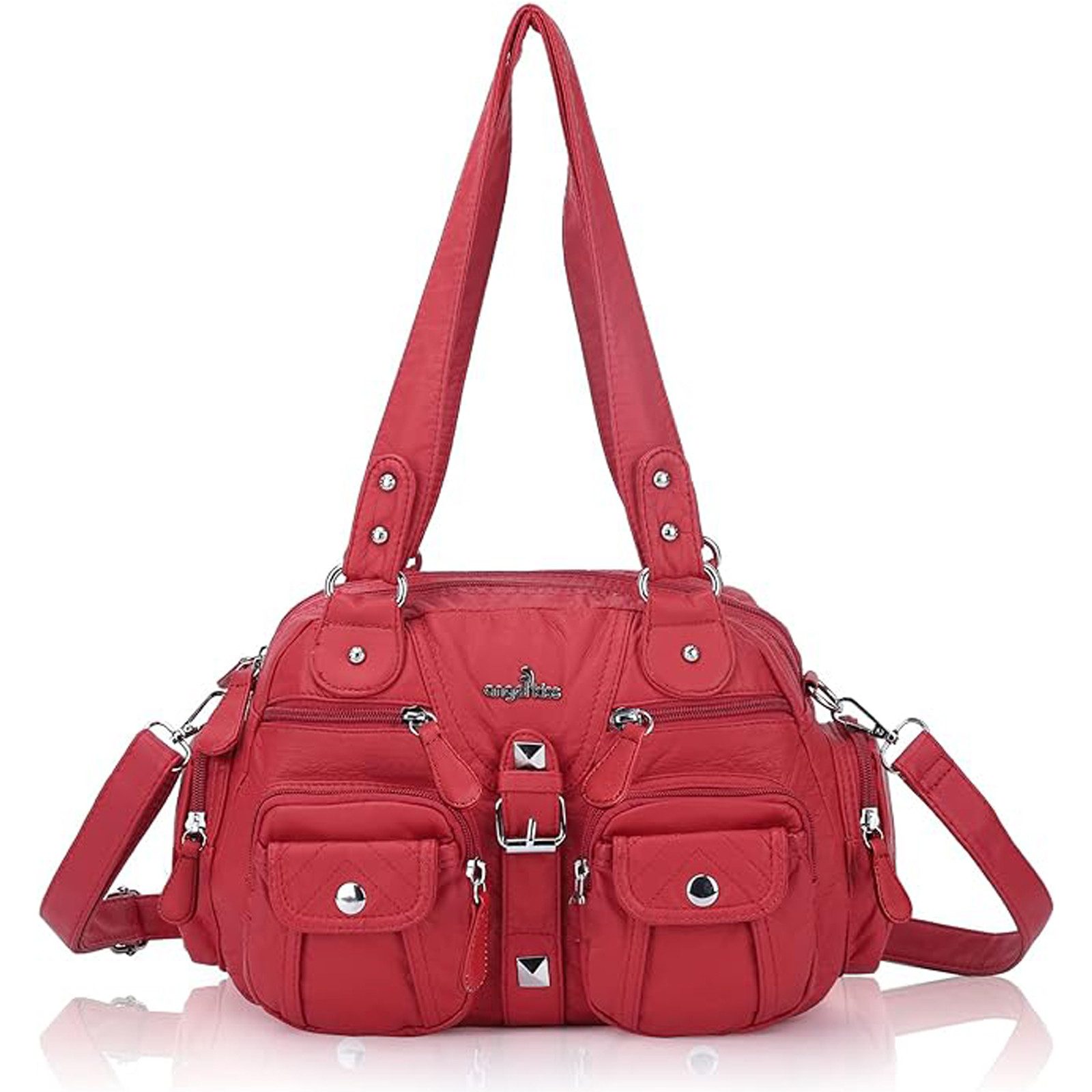 Schultertasche Damen Handtasche Schultertasche Multifunktionale PU Umhängetasche