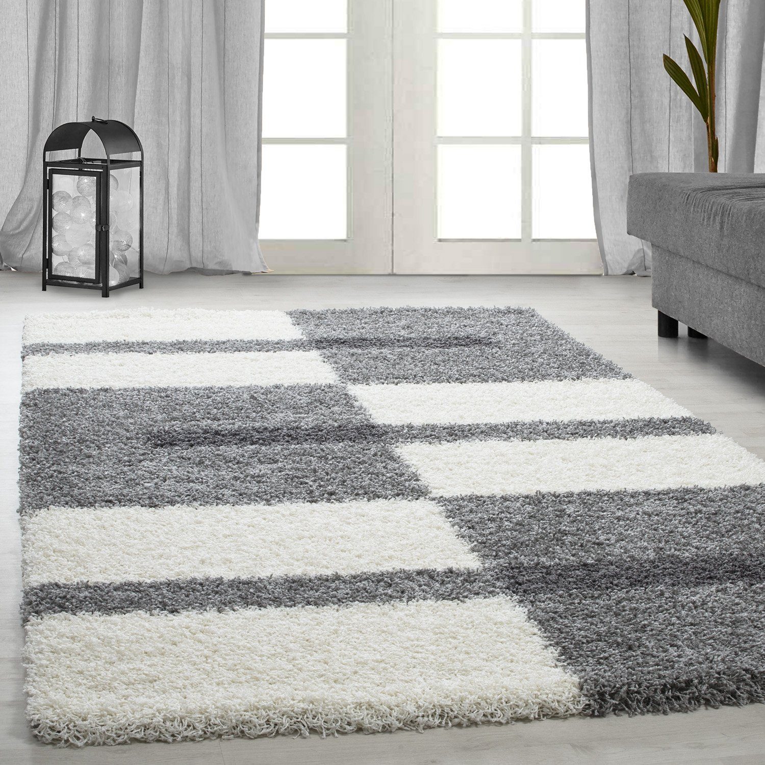 Homtex Hochflor-Teppich, 280 x 370 cm, günstig online kaufen