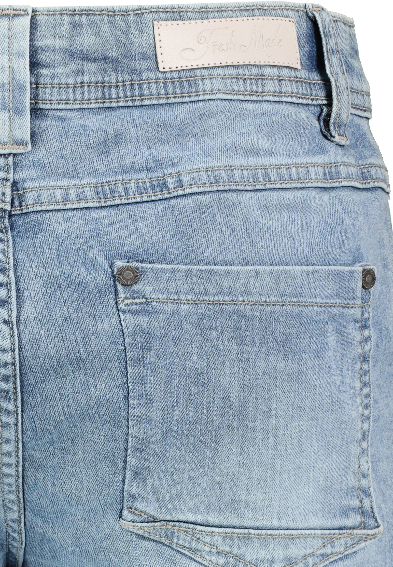 SUBLEVEL Bermudas Damen Jeans Shorts Bermuda Kurze Hose Shorts Short Denim Stretch Denim