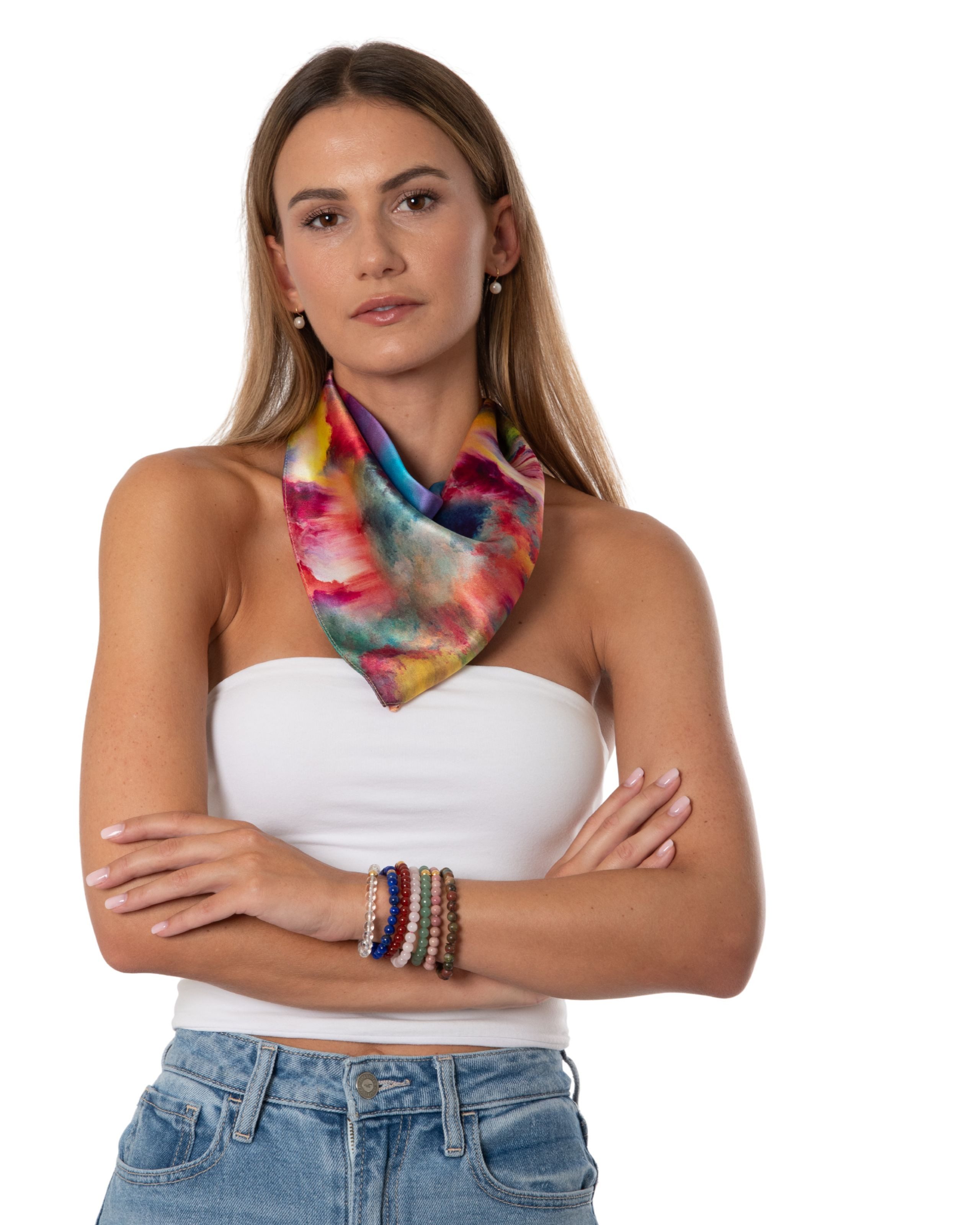 MayTree Seidentuch quadratisch Viva la Vida 53x53, (Stück), 100% Seide günstig online kaufen