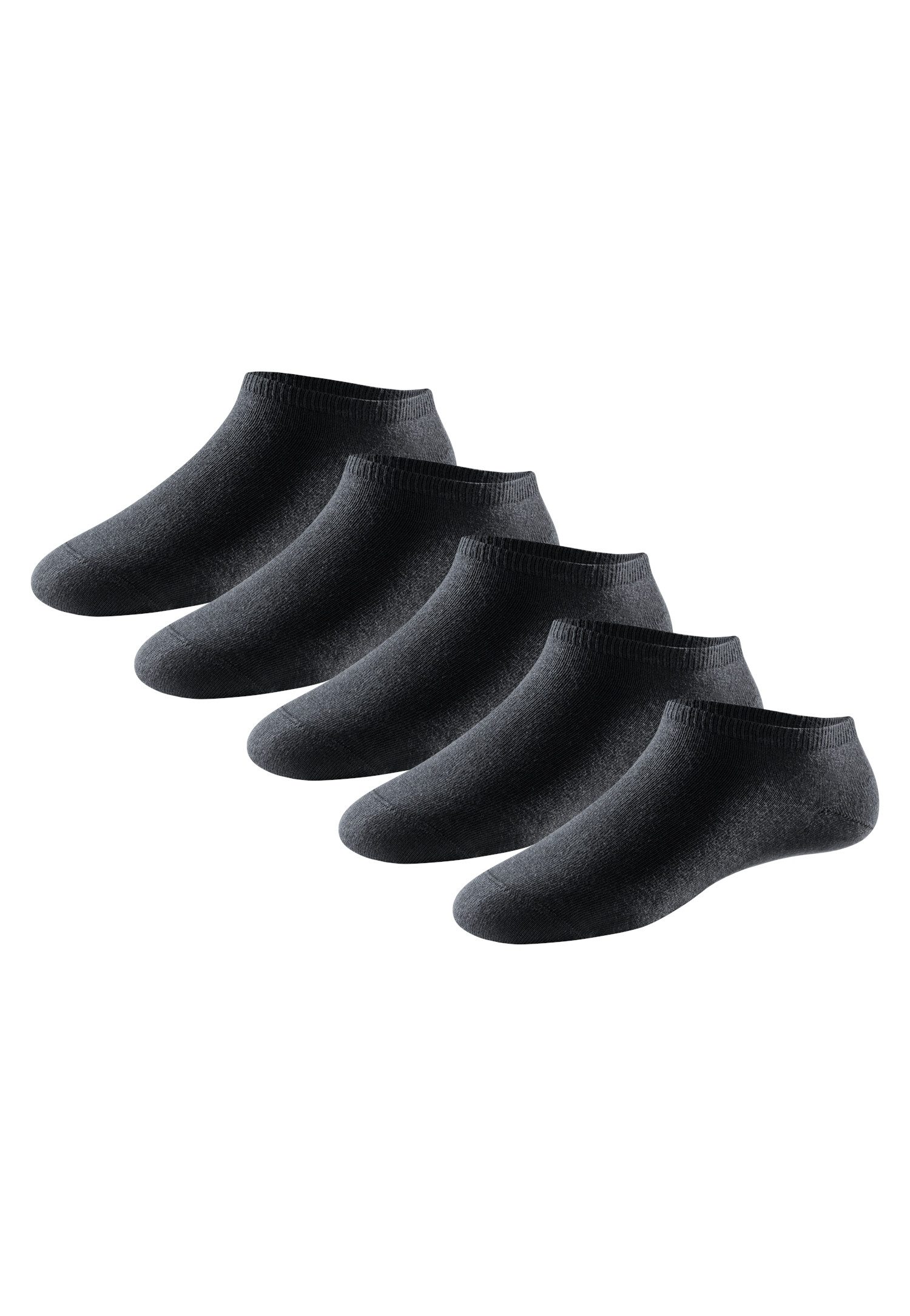 Schiesser Sneakersocken Bluebird (5-Paar, 5 Paar) mit extra softem Bund