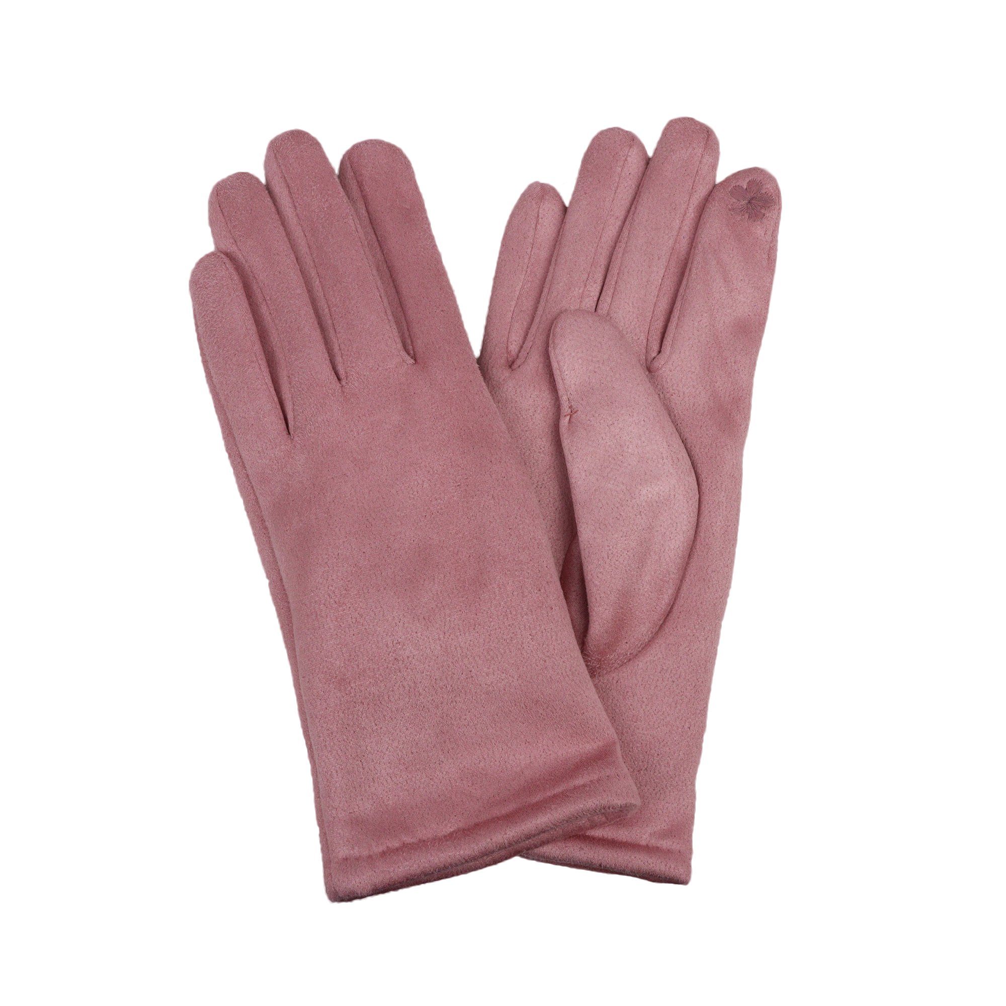 ZEBRO Fleecehandschuhe Handschuh rosa
