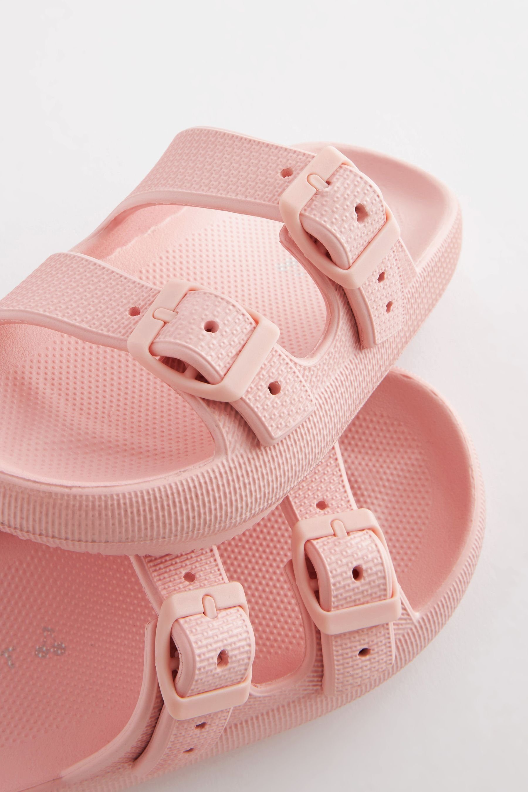 Next Chunky-Sandalen mit zwei Blush (1-tlg) Riemen Sandale Pink