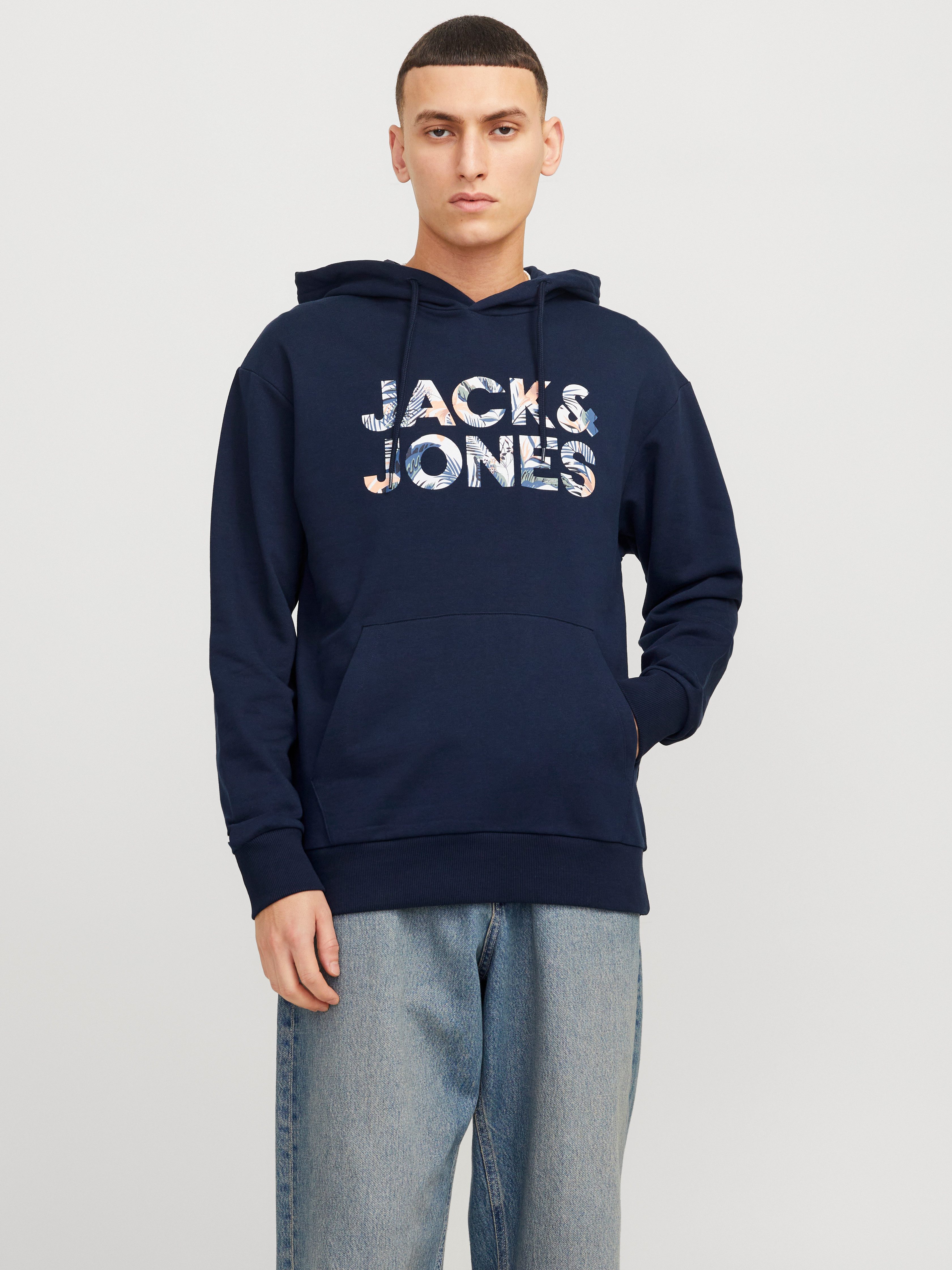 Jack & Jones Kapuzensweatshirt JJEBRYAN CORP LOGO SWEAT HOOD NOOS mit Logo günstig online kaufen