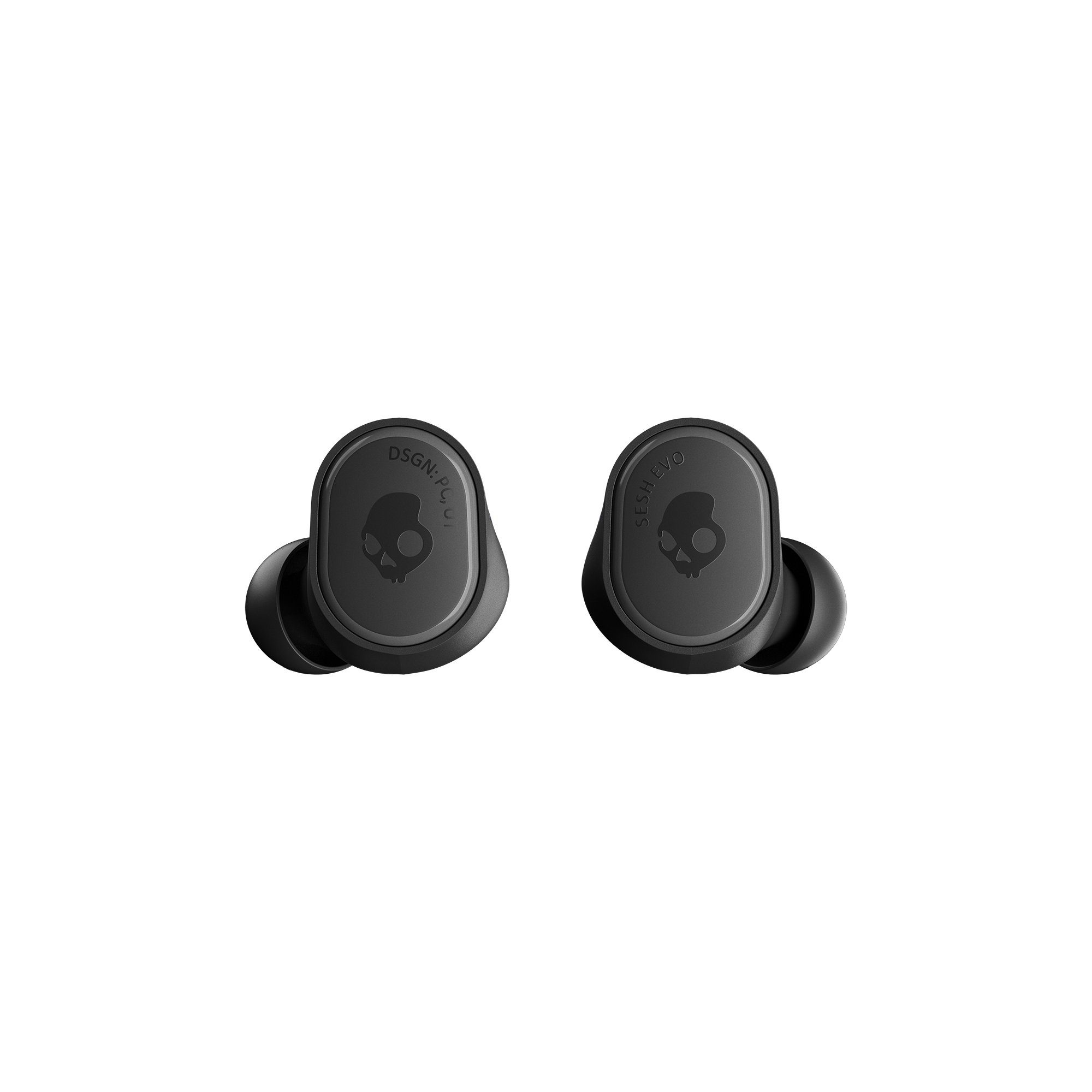 (True In-Ear-Kopfhörer des zum Steuerung Sprachassistenten!, staubresistent über True Ohrhörer Wireless Minuten Bluetooth® 10 Musik, Anrufen, = schwarz Sesh 5!, von Wireless wasser- wireless (IP55)!, Rapid Wireless) Stunden!, Headset Lautstärke!, Funktion Keine, Aktivieren Skullcandy Schweiß-, und EVO Charge: 2