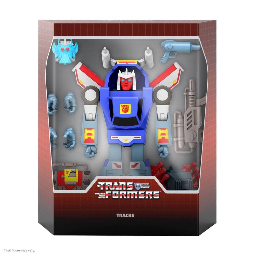 Super7 Actionfigur Transformers Ultimates Tracks (G1 Cartoon) 19 cm