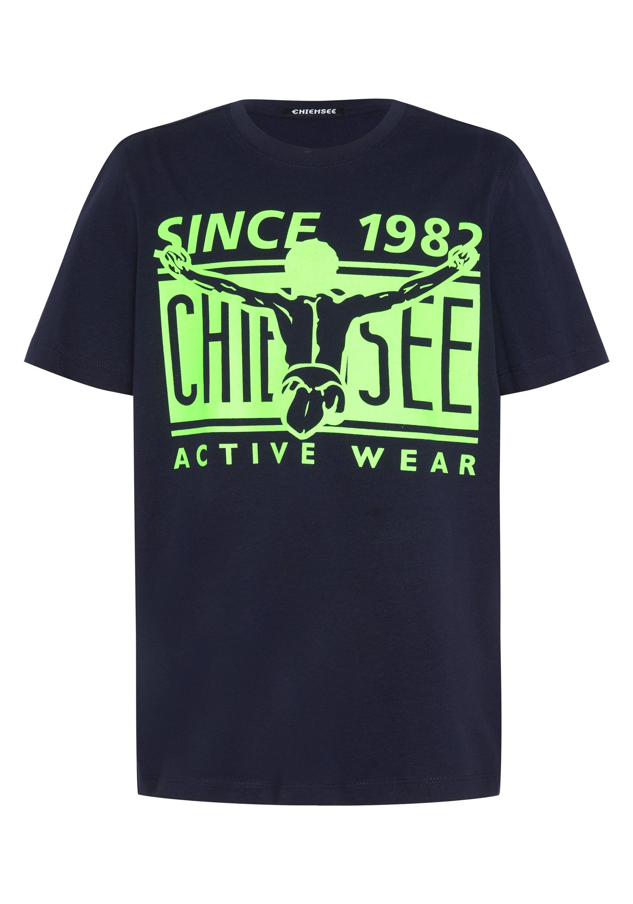 Chiemsee 19-3924 mit 1 Frontprint T-Shirt Night Chiemsee Sky Print-Shirt