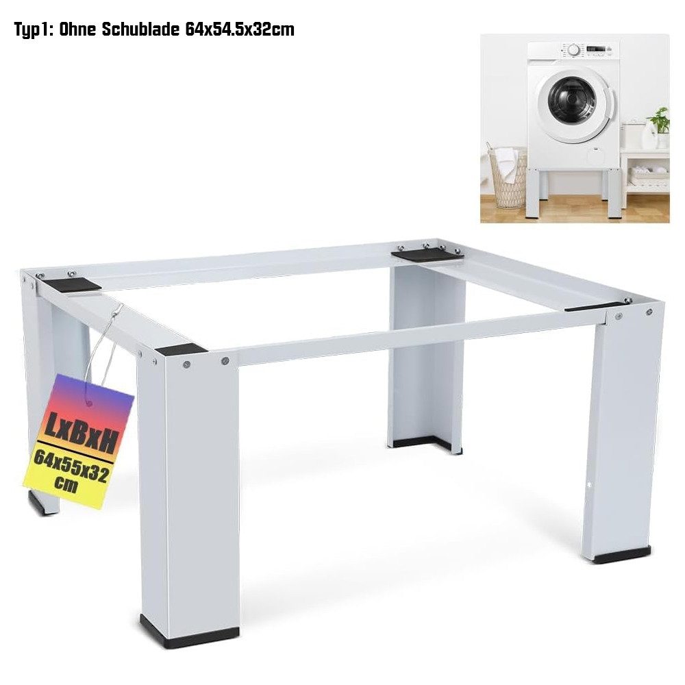 XERSEK Waschmaschinenuntergestell Unterbau Sockel Podest Ablage Unterschran günstig online kaufen