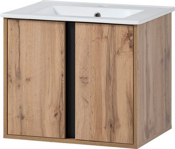 INOSIGN Waschtisch Dex (Komplett-Set), Badschrank, Badmöbel inkl. Waschbecken, 60 cm Breite