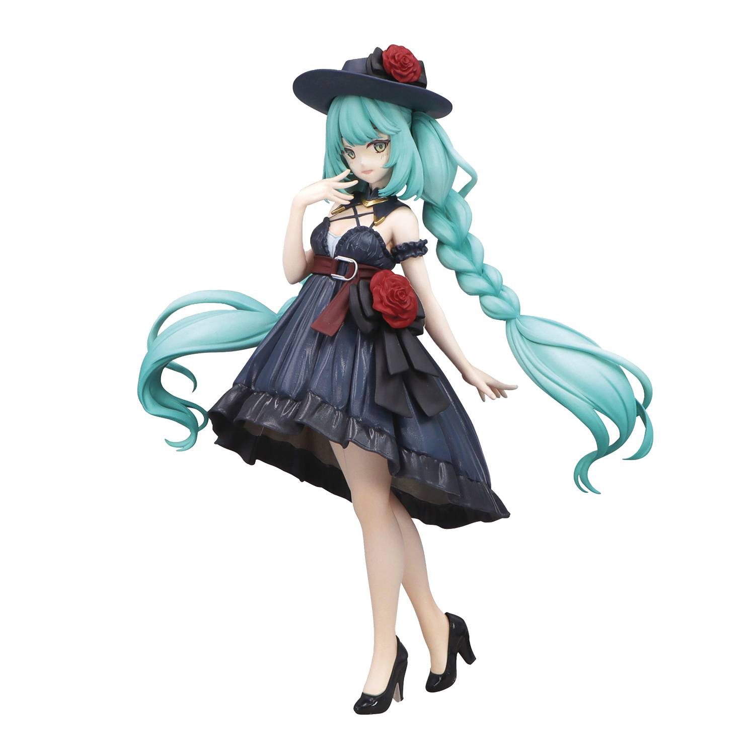 FuRyu Sammelfigur Hatsune Miku Trio-Try-iT Outing Dress 19 cm PVC Statue