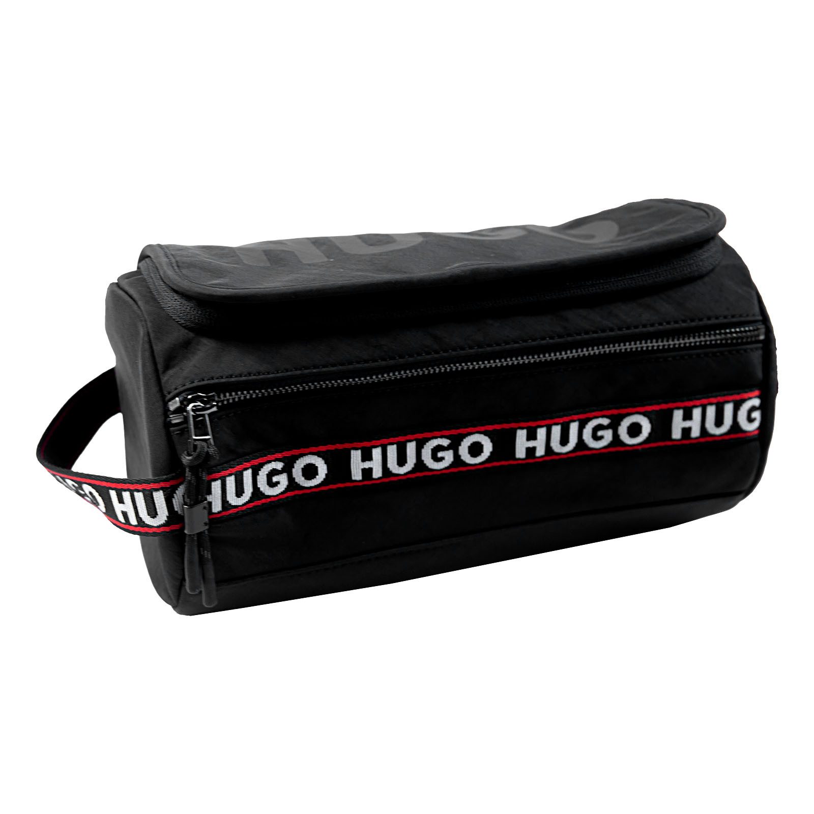 HUGO Kulturbeutel Quentyn Washbag, mit Markenschriftzug auf Vorderseite