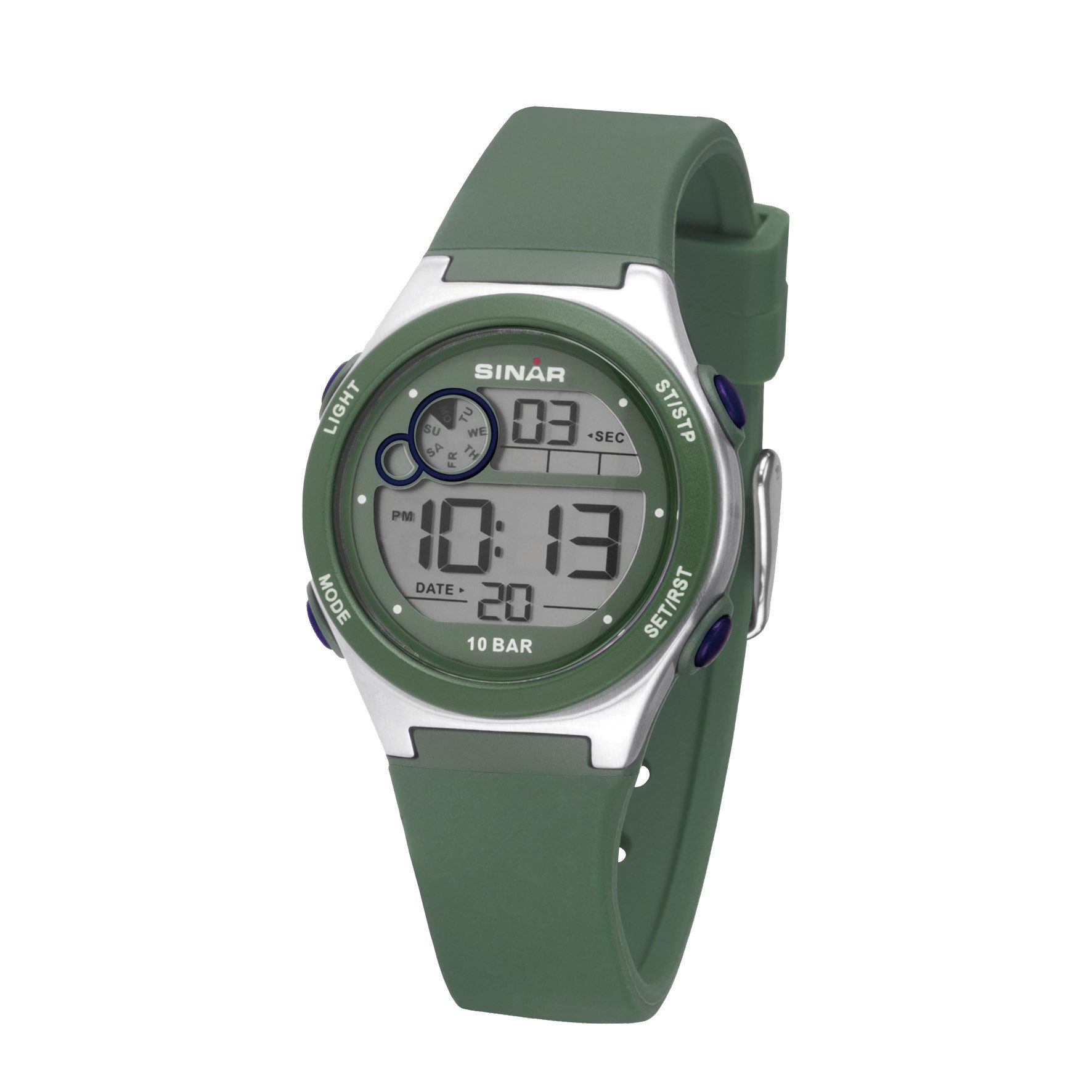 Digitaluhr XF-68 Jugenduhr Sportuhr Silikonband 10 bar