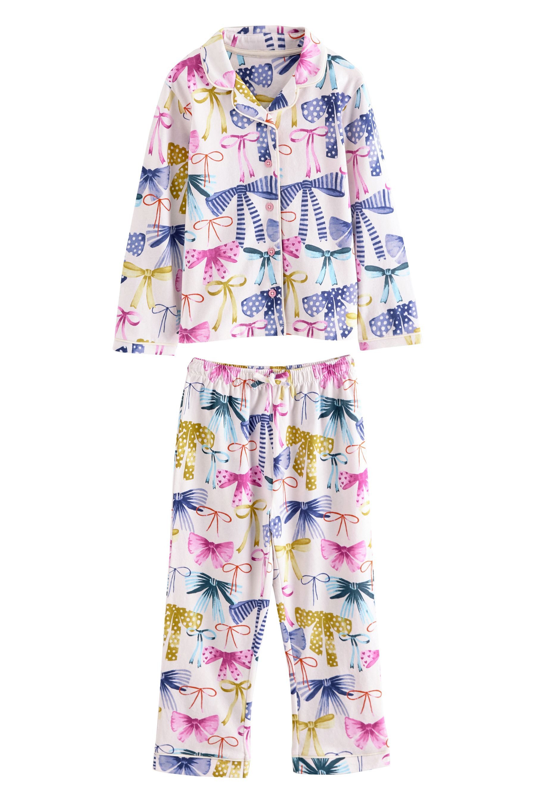 Pyjama Pyjama mit Knopfleiste