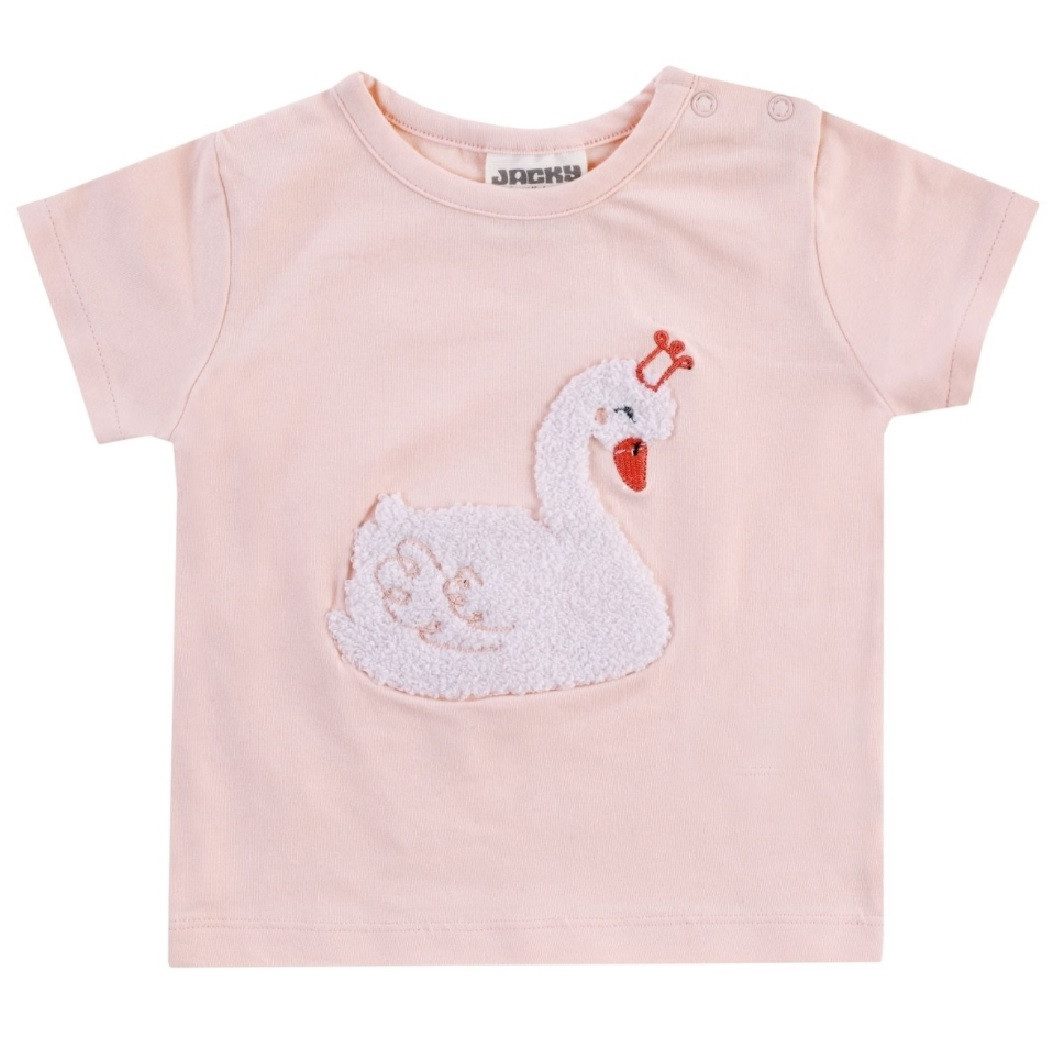 JACKY Kurzarmshirt T-Shirt Mädchen ver. Modelle (1-tlg) Sommer T-Shirt, Baumwollshirt, BabyGirl