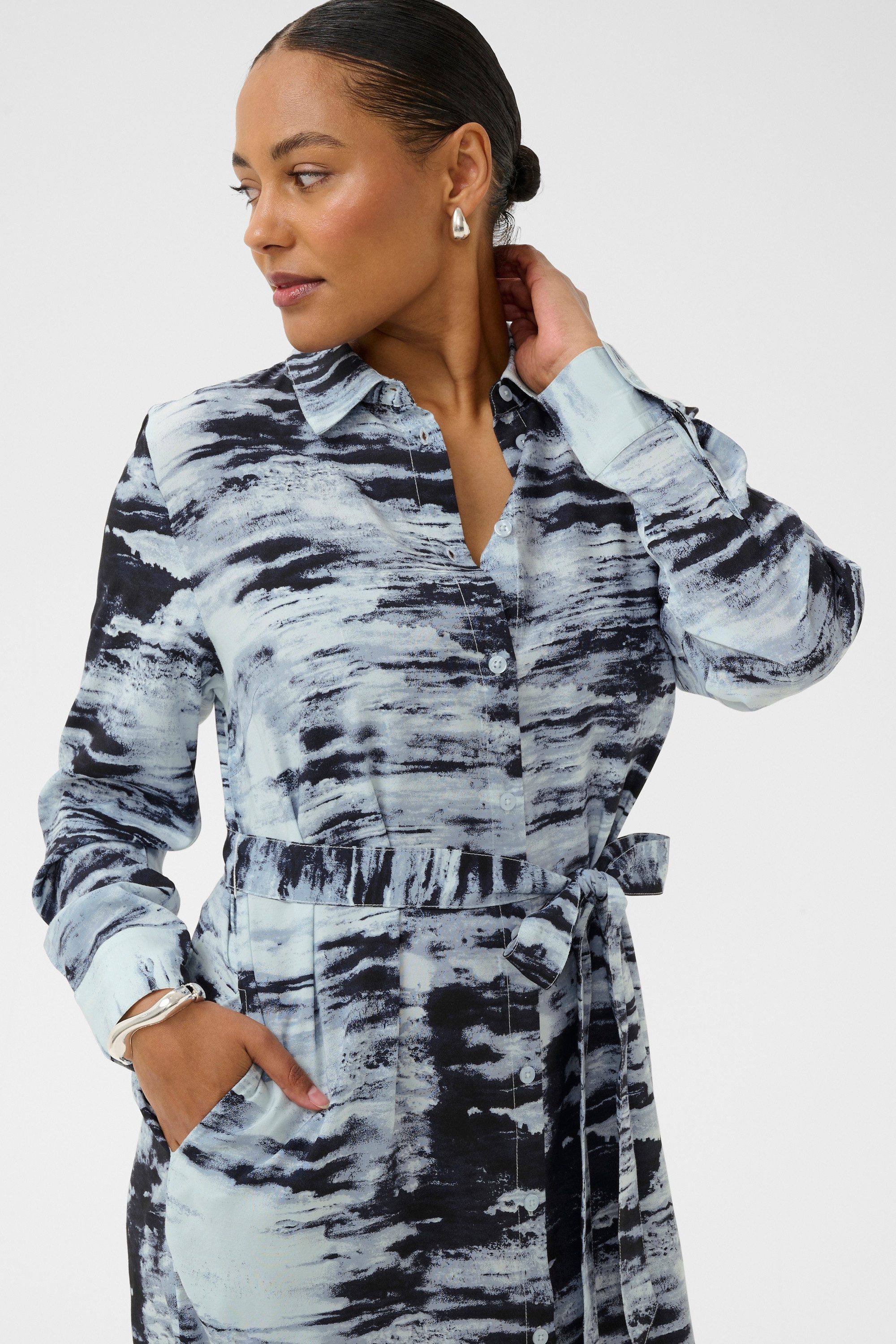 KAFFE Blusenkleid Kleid KAkeri