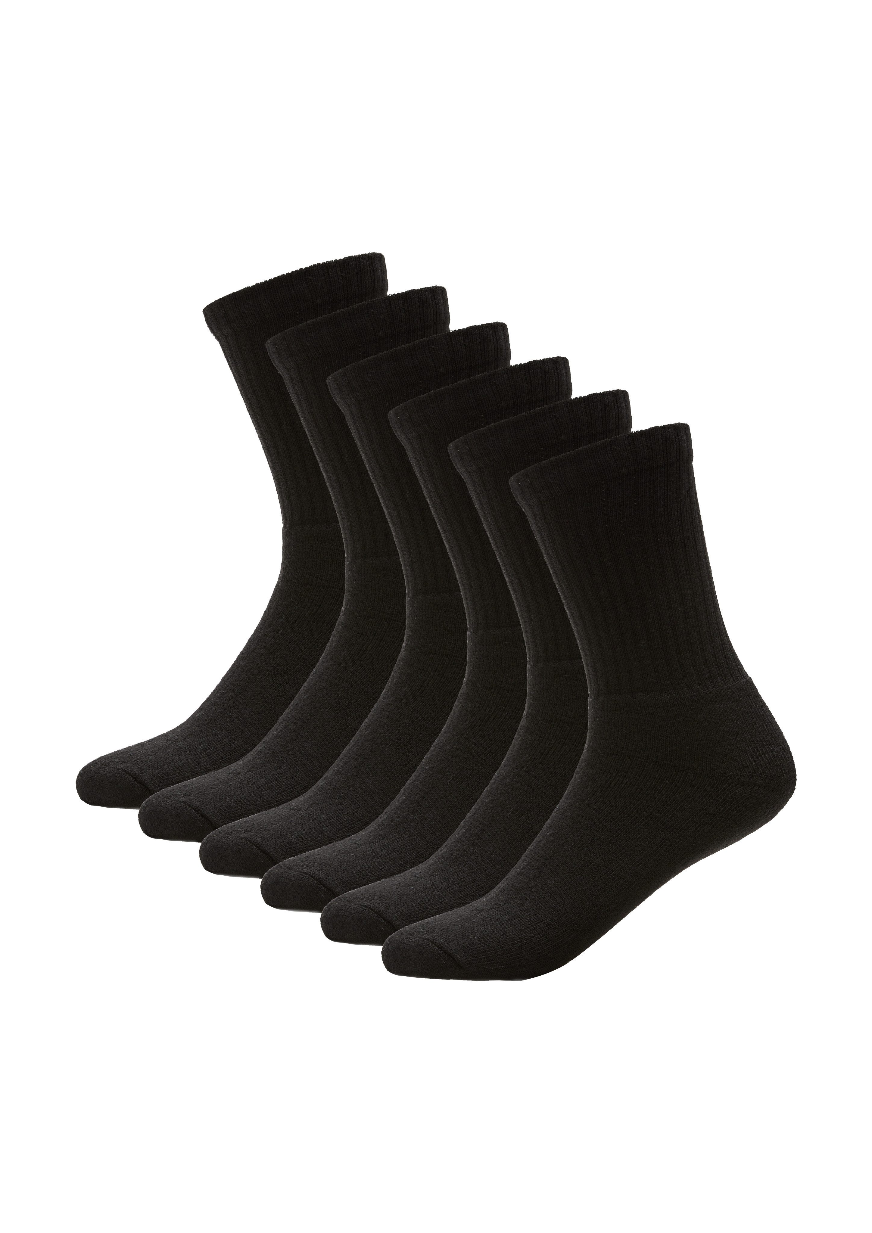 s.Oliver Sportsocken essentials (6-Paar) elastischer, druckfreier günstig online kaufen