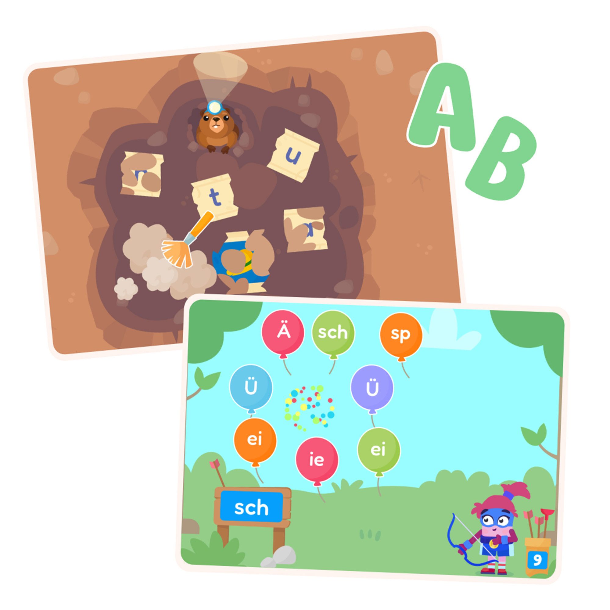 Edurino Lernspielzeug Hero Mika Lernfigur Erste Wörter & Sätze I Buchstaben günstig online kaufen