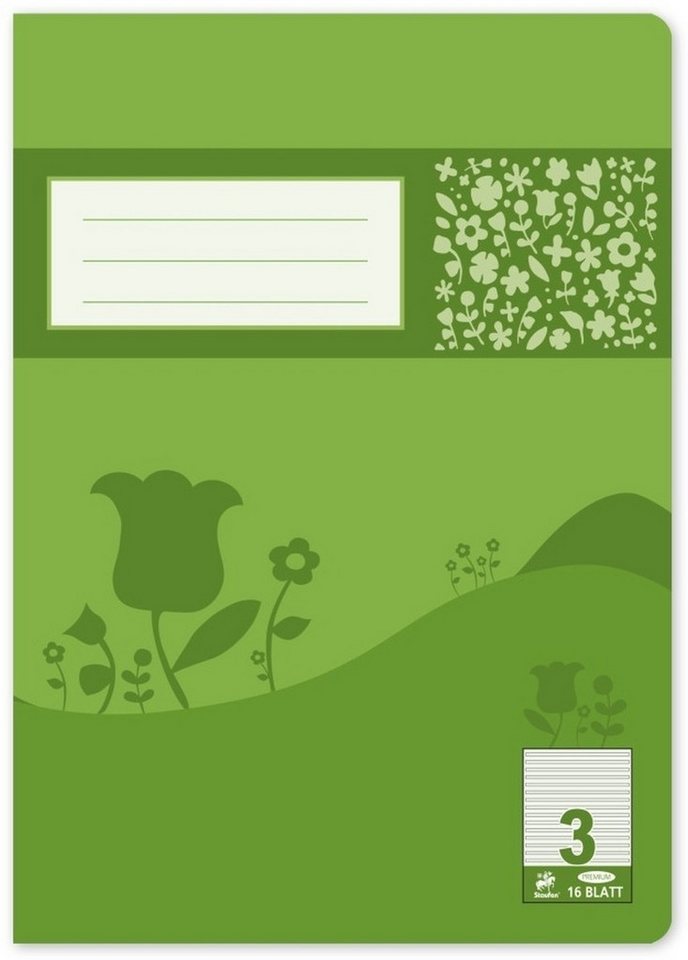 Thumbnail - Staufen Schulheft Schulheft Premium A4 16 Blatt Lineatur 3