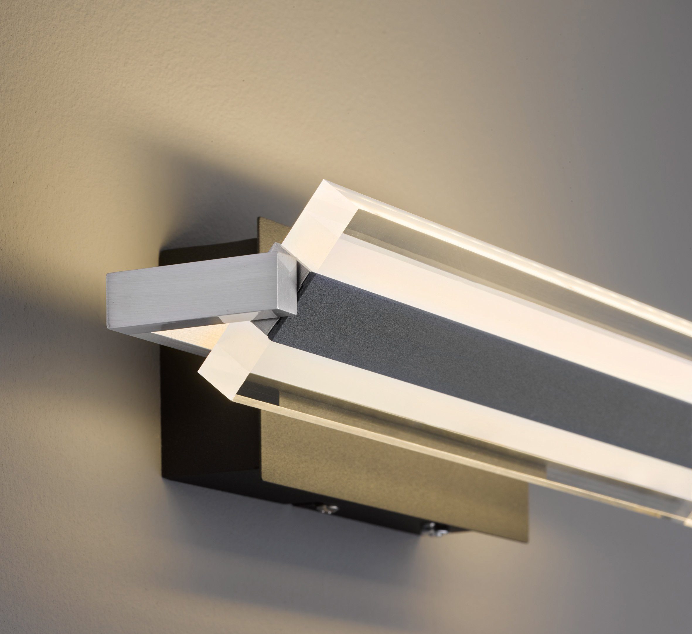 FISCHER & HONSEL Dimmfunktion, TW, Warmweiß Wandleuchte integriert, Paros LED Neutralweiß, fest LED