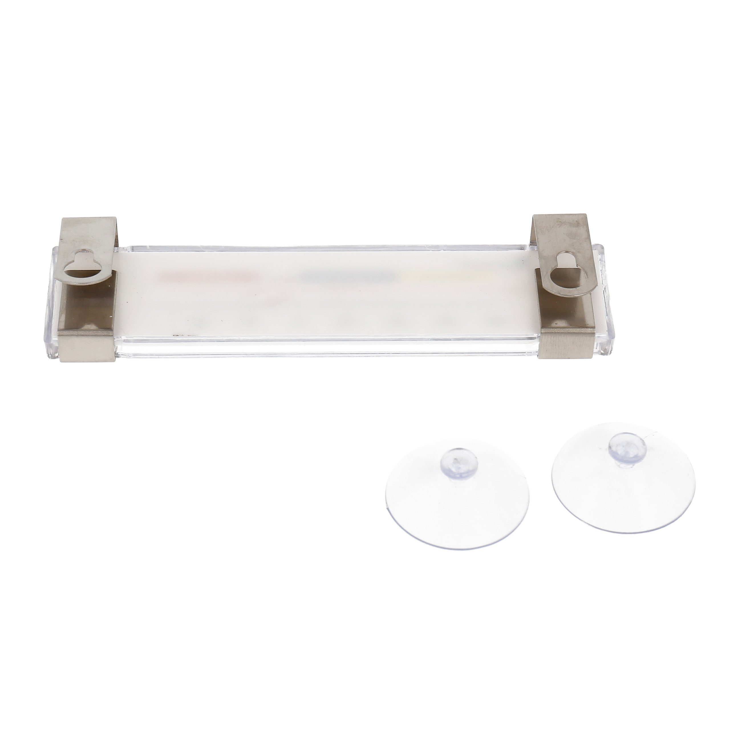 Lantelme Kühlschrankthermometer 2 Stück Set Selbstklebend mit Saugnapf Gefrierschrank Thermometer, Spar-Set 2-tlg., für Kühlschrank, Gefrierschrank, Kühltheke, Temperatur -40 bis +24°C