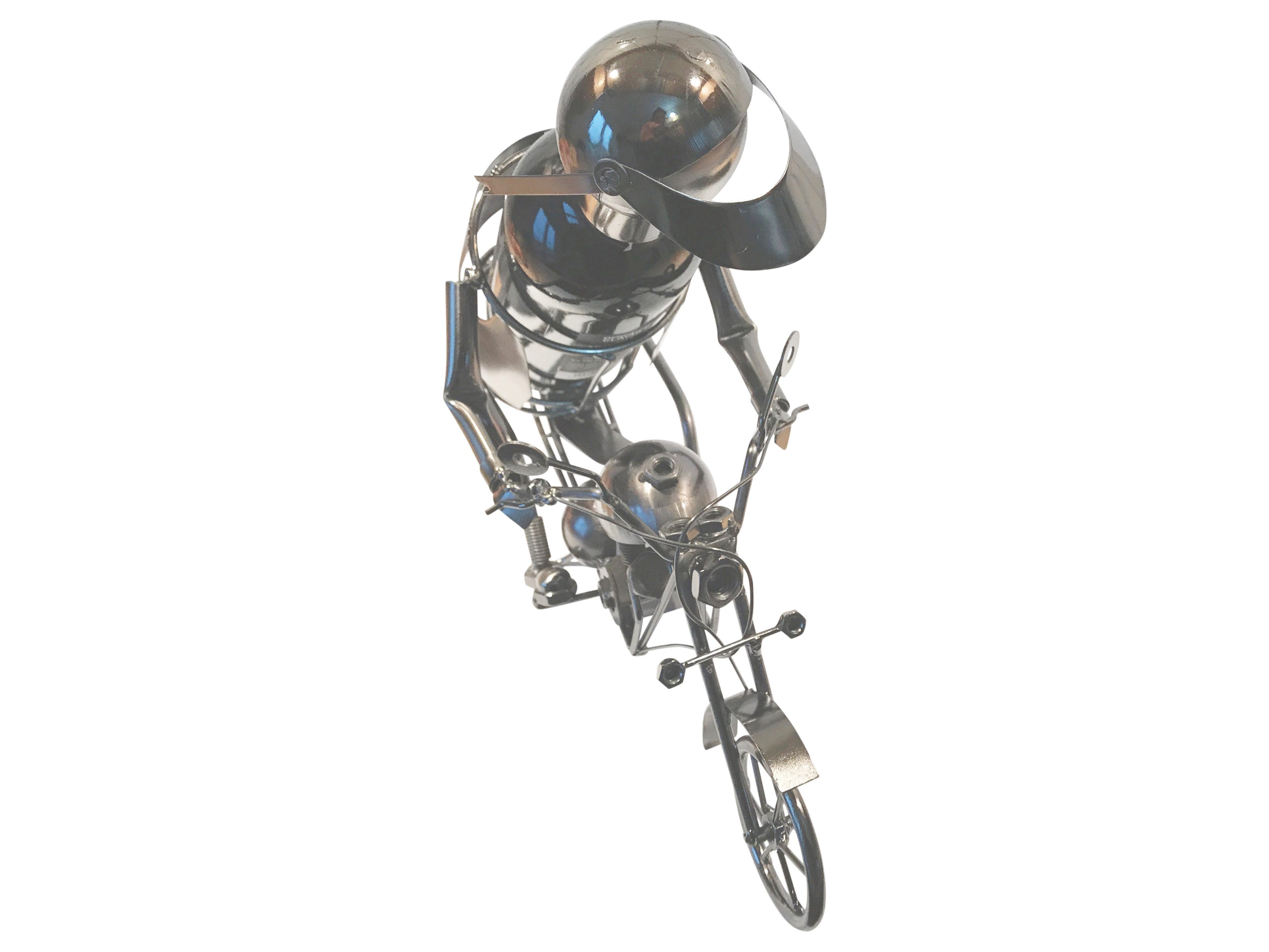 eXODA Weinflaschenhalter Motorrad aus Metall, (1x günstig online kaufen