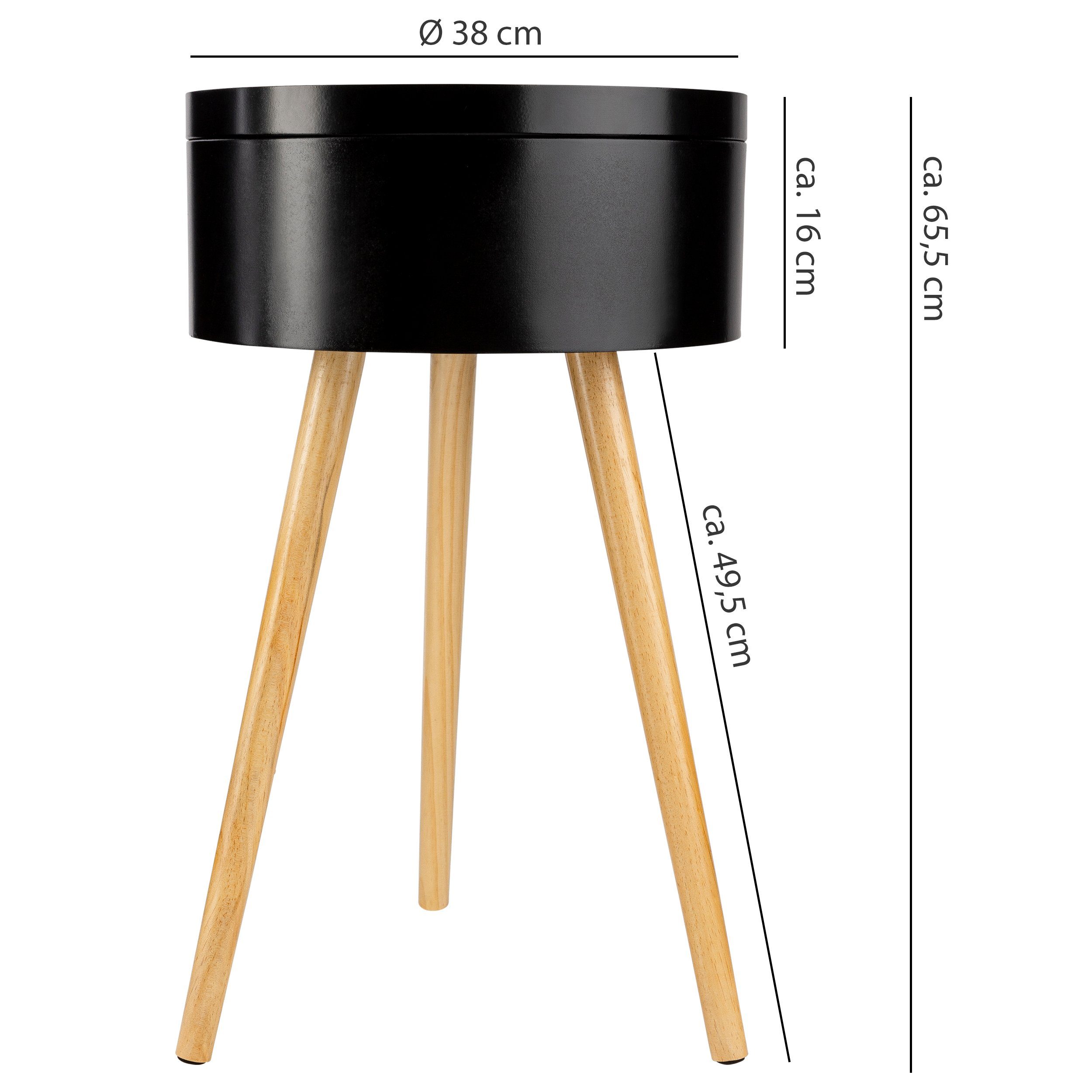 ONVAYA Beistelltisch Sofia aus Holz, Couchtisch günstig online kaufen