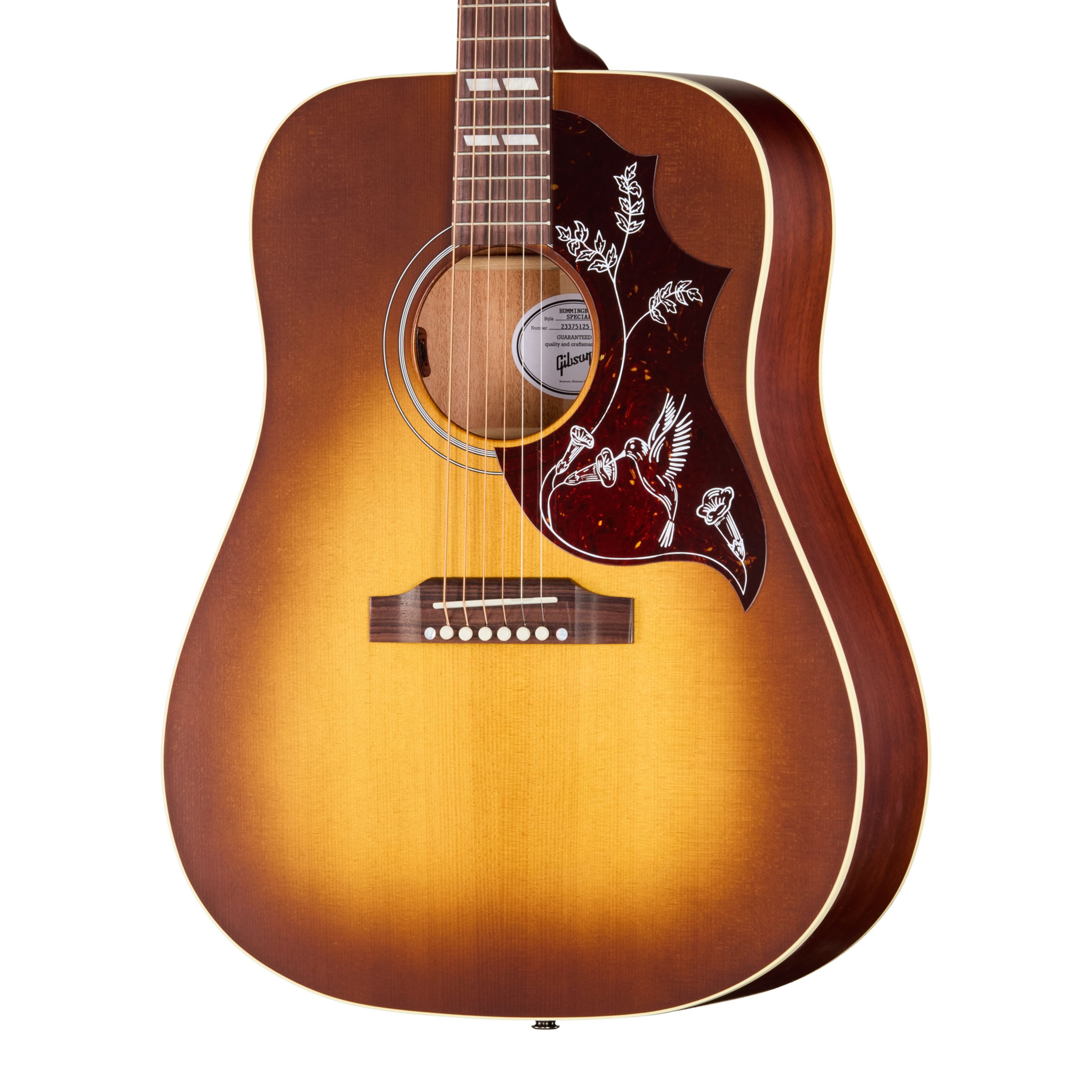 Gibson Westerngitarre, Westerngitarren, Dreadnought Gitarren, Hummingbird Special Satin Honey Burst - Westerngitarre