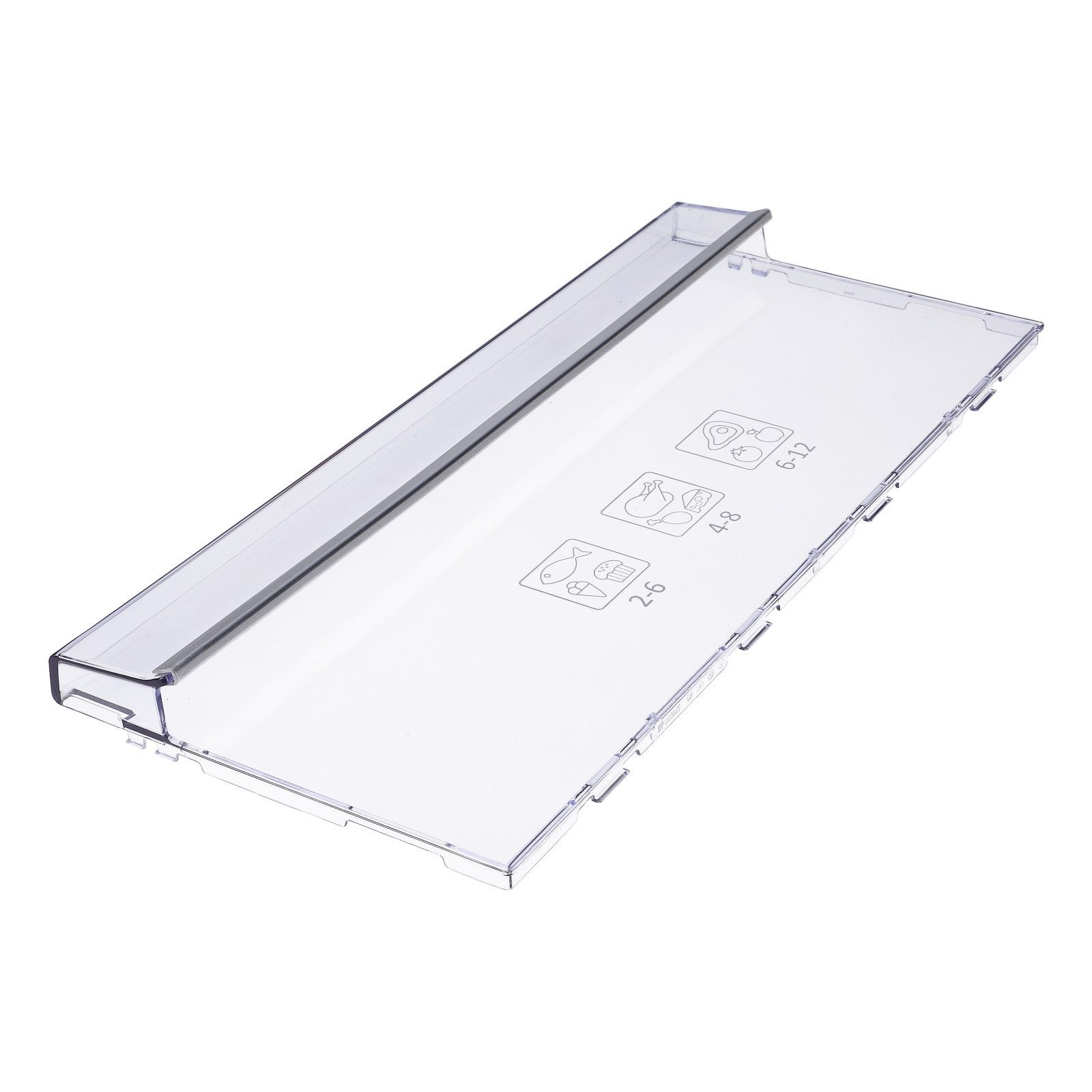 easyPART Schublade wie Beko 4636510300 Frontgriffblende für, Kühlschrank / Gefrierschrank