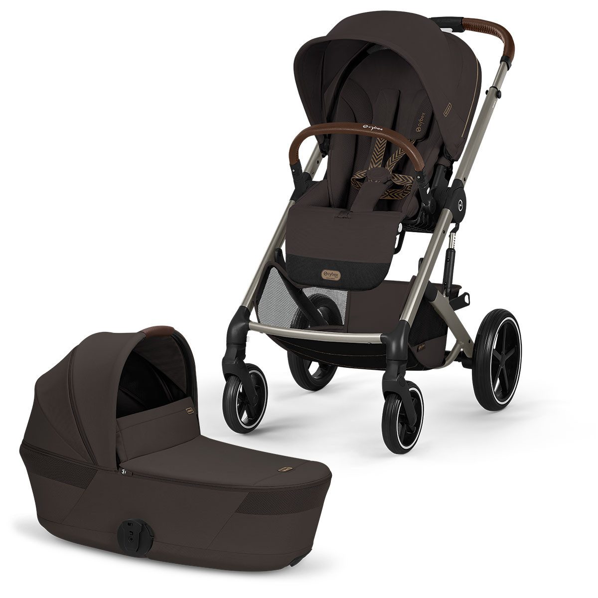 Cybex Kombi-Kinderwagen Cybex Kombi-Kinderwagen Balios S Lux inkl. faltbarer Babywanne