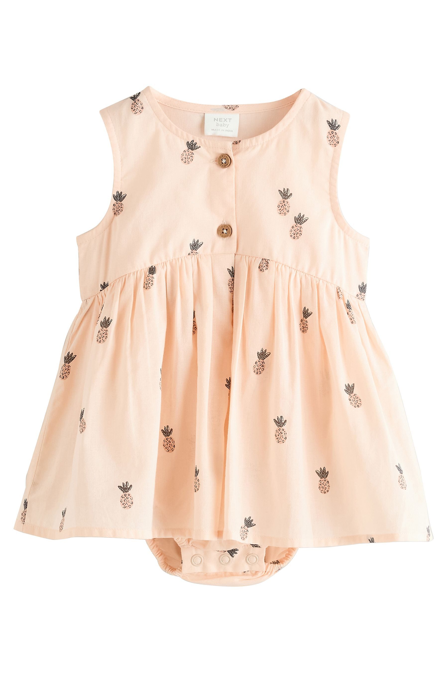 Sommerkleid Babykleid aus 100 % Baumwolle