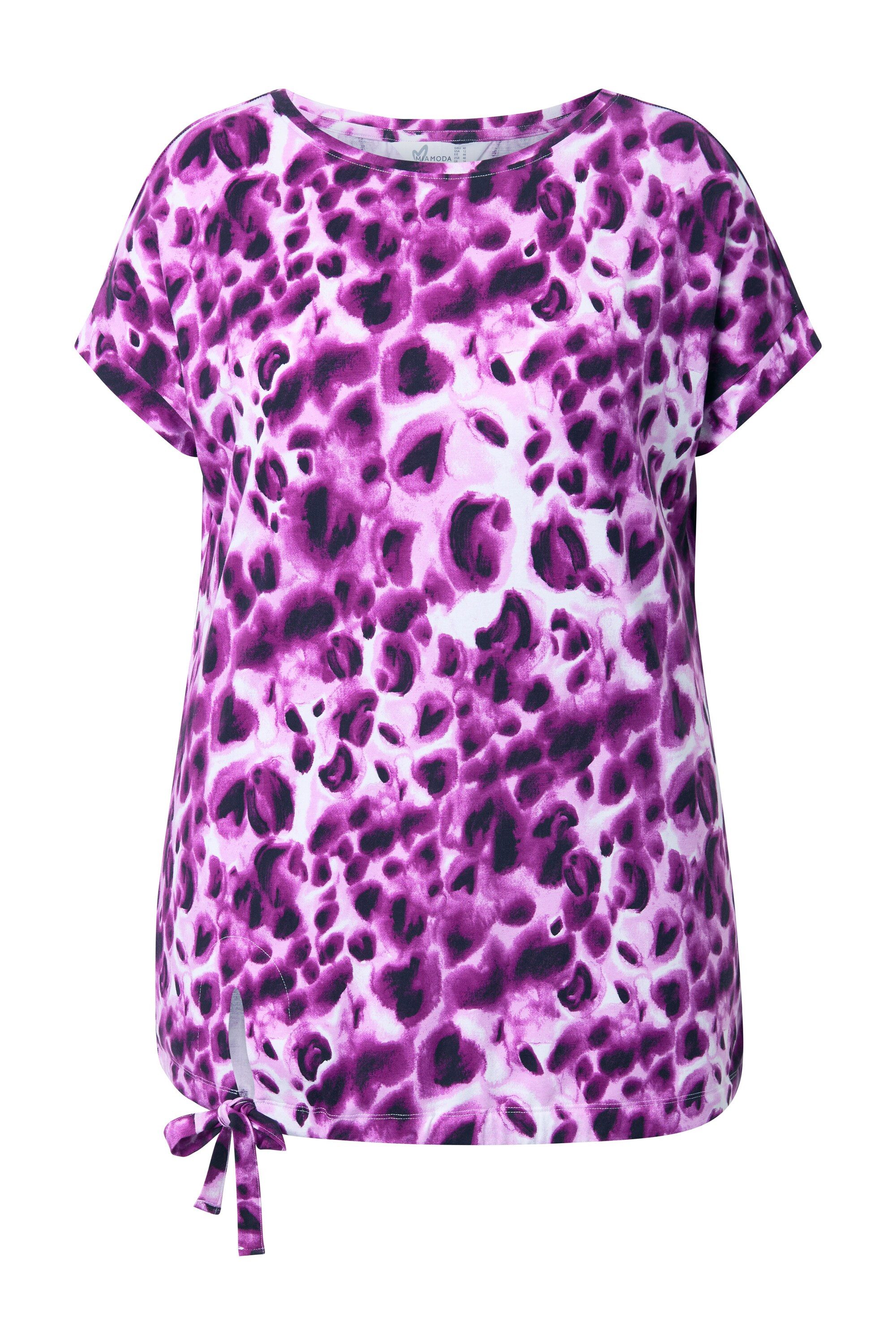 MIAMODA T-Shirt T-Shirt Komfort Fit Leo-Muster günstig online kaufen
