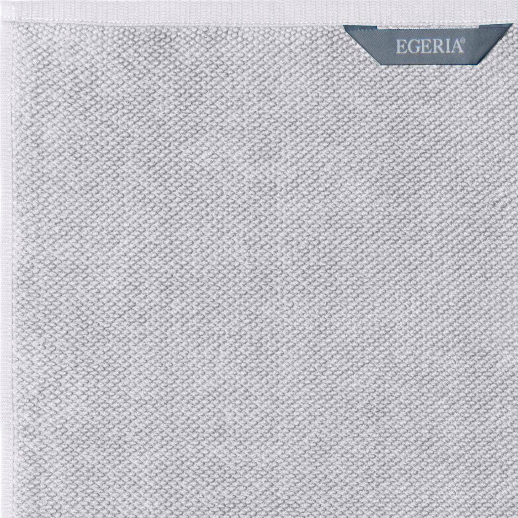 100 neues Egeria x Handtuch 100% Größe Frottier Baumwolle, (1-St), grey aus Uni cm BOSTON, jeweils Programm, 50