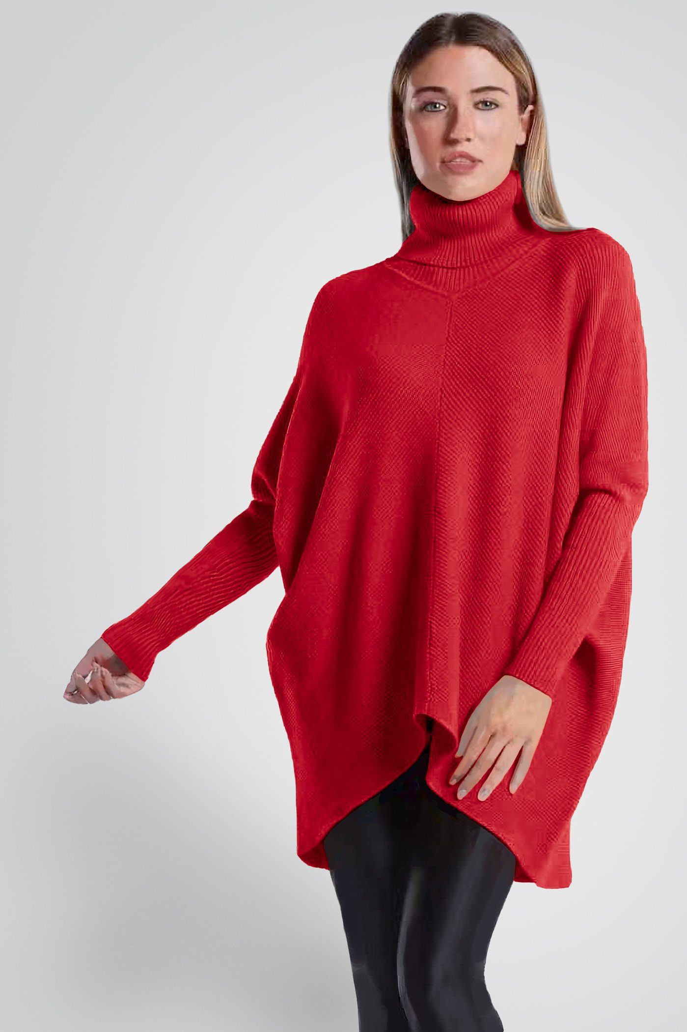Rote Longpullover für Damen kaufen » Rote Longpullis | OTTO