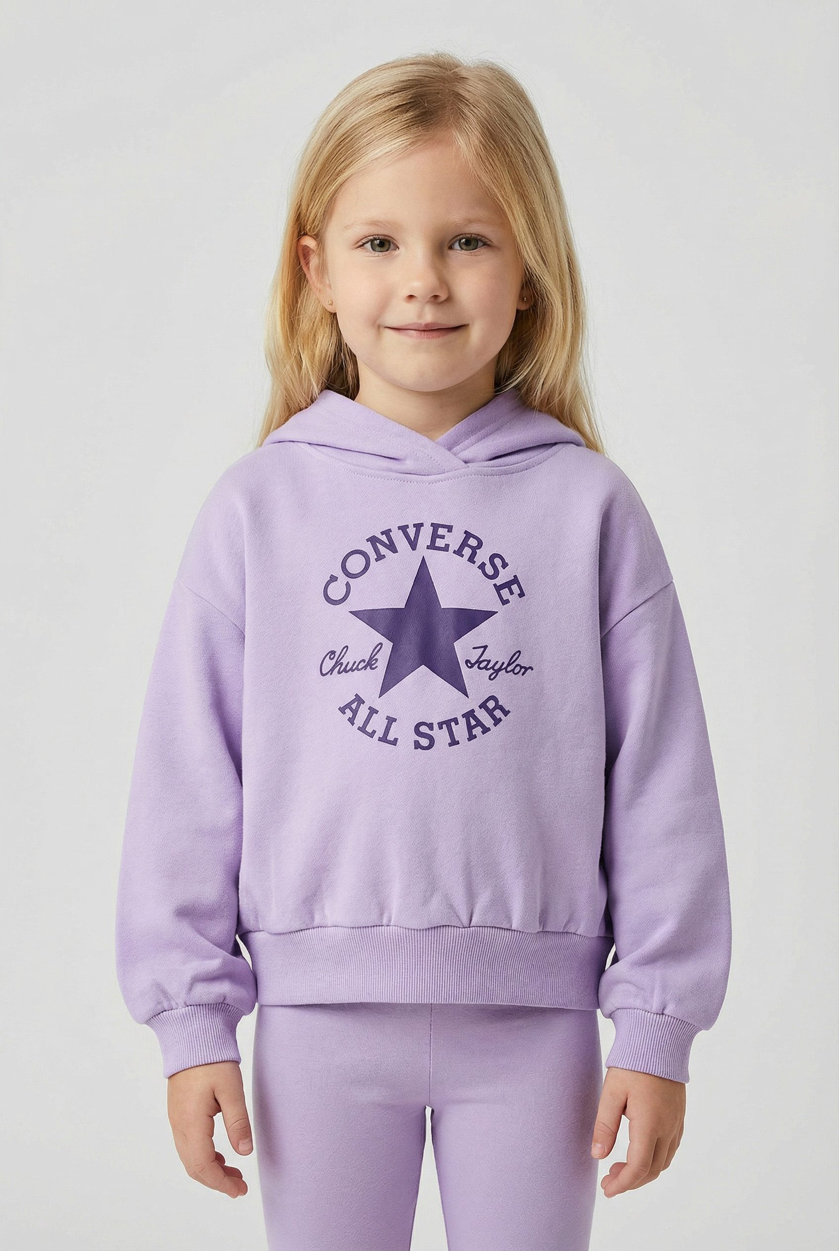Converse Sweatshirt CNVG RELAXED CHUCK PATCH HOODI lässiger Stil, aus Baumwolle und Polyester