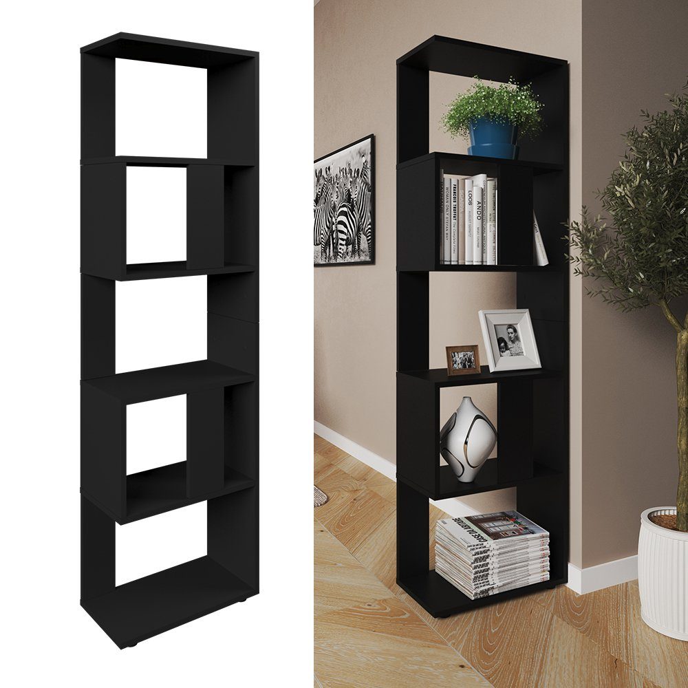 Vicco Raumteiler, Schwarz, 45 x 162.6 günstig online kaufen