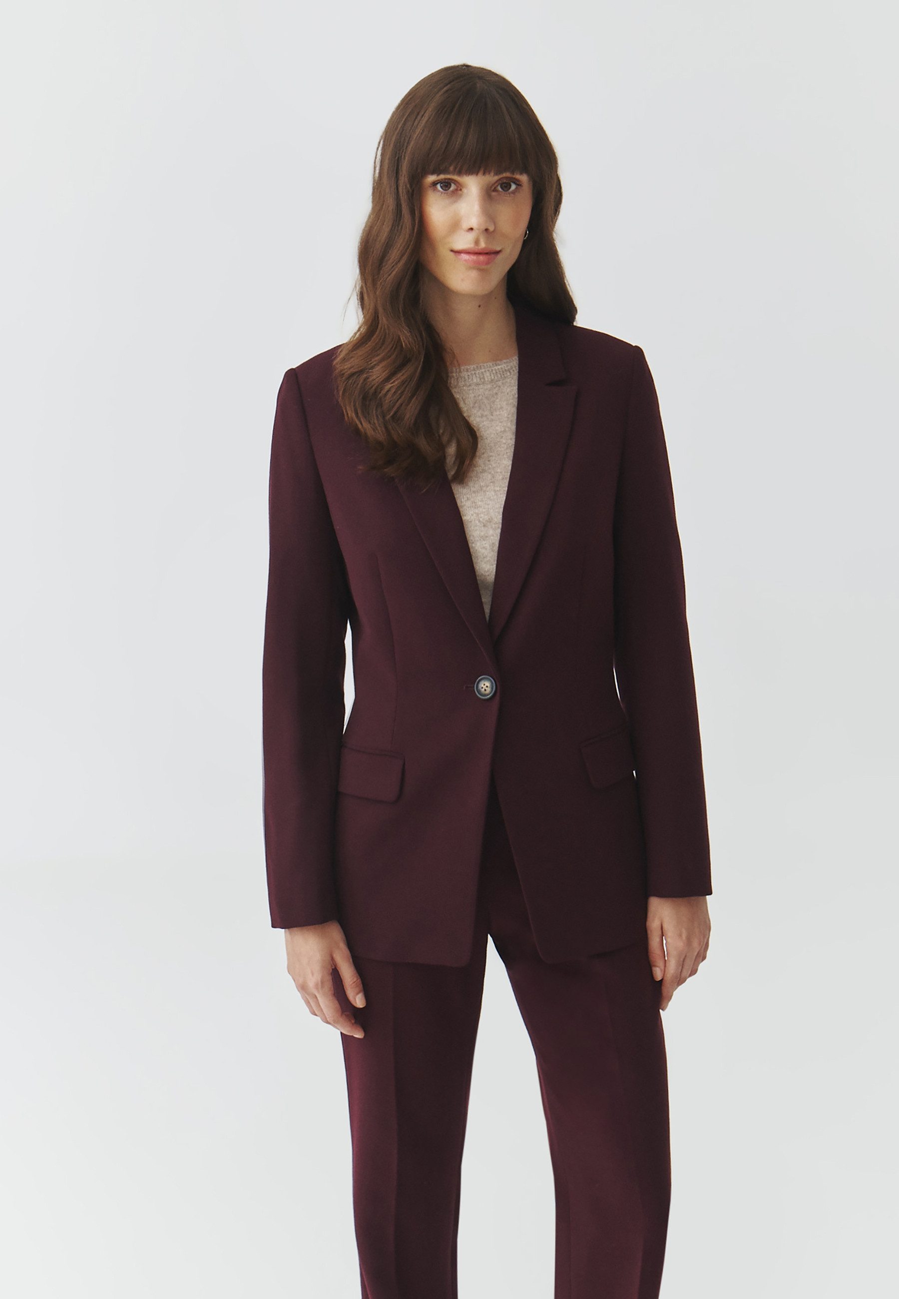 TATUUM Longblazer Damen-Stoffjacke - Lamiza