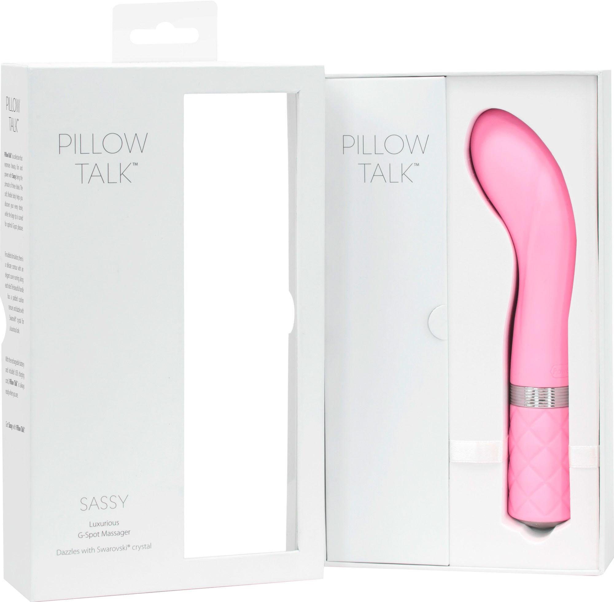 Pillow Talk G-Punkt-Vibrator Pillow stufenlose Sassy, pink Vibration