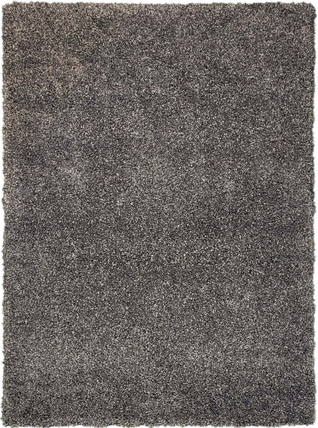 Rug Studios Teppich FERRO, Rechteckig, Höhe: 35 mm, Wohnzimmer, 70 x 140 cm, Schwarz-Weiß