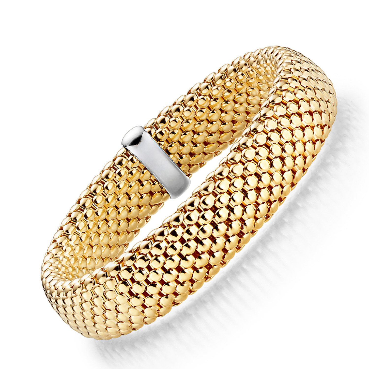 HOPLO Goldarmband Goldkette Armkette Breite 14,0mm - 585-14 Karat Innendurc günstig online kaufen