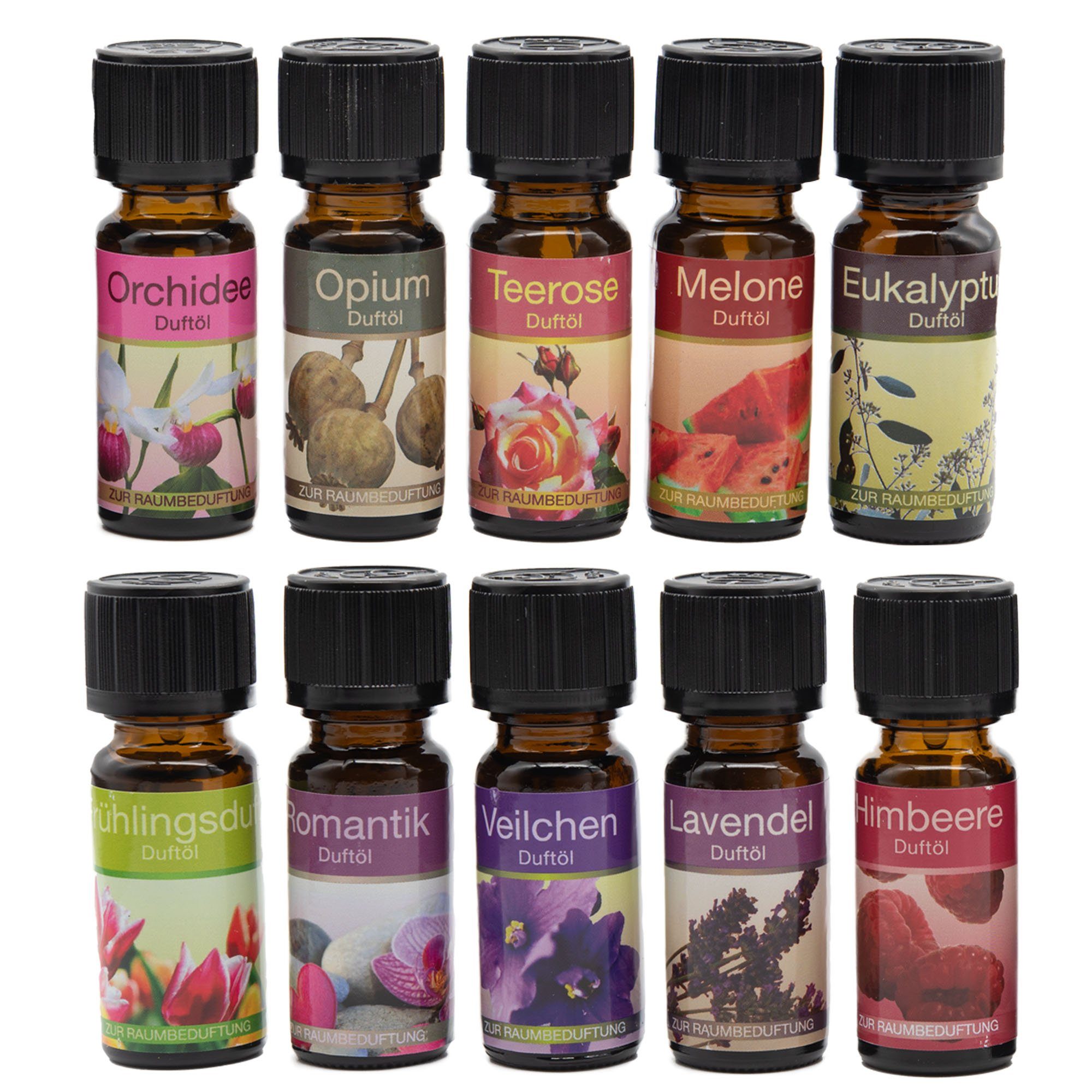 Luftbefeuchter 10x Duftöl Raumduft Lampenduft Aromaöle Raumöl