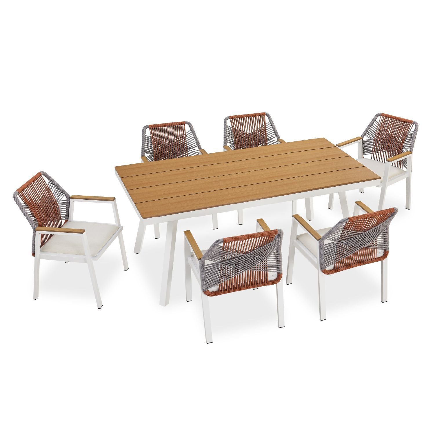 Juskys Garten-Essgruppe Costa Rica, (7-tlg), 6 günstig online kaufen