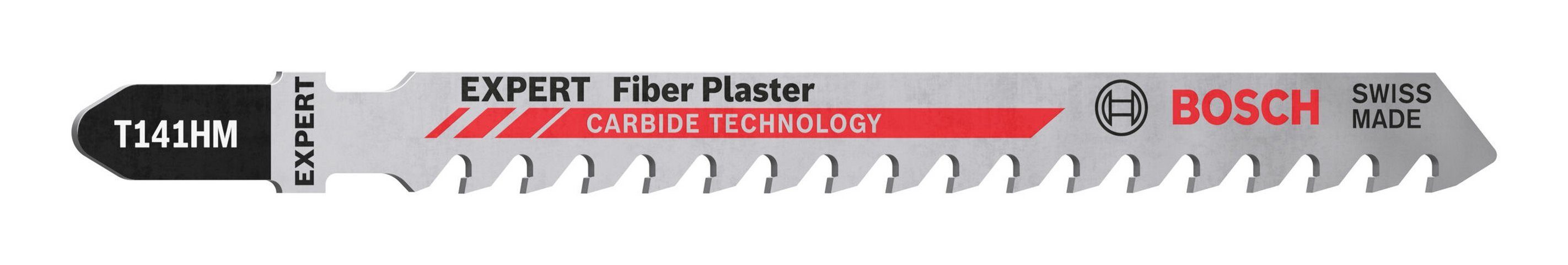 BOSCH Stichsägeblatt Expert Fiber Plaster (3 Stück), Expert T 141 HM Special for Fibre and Plaster - 3er-Pack
