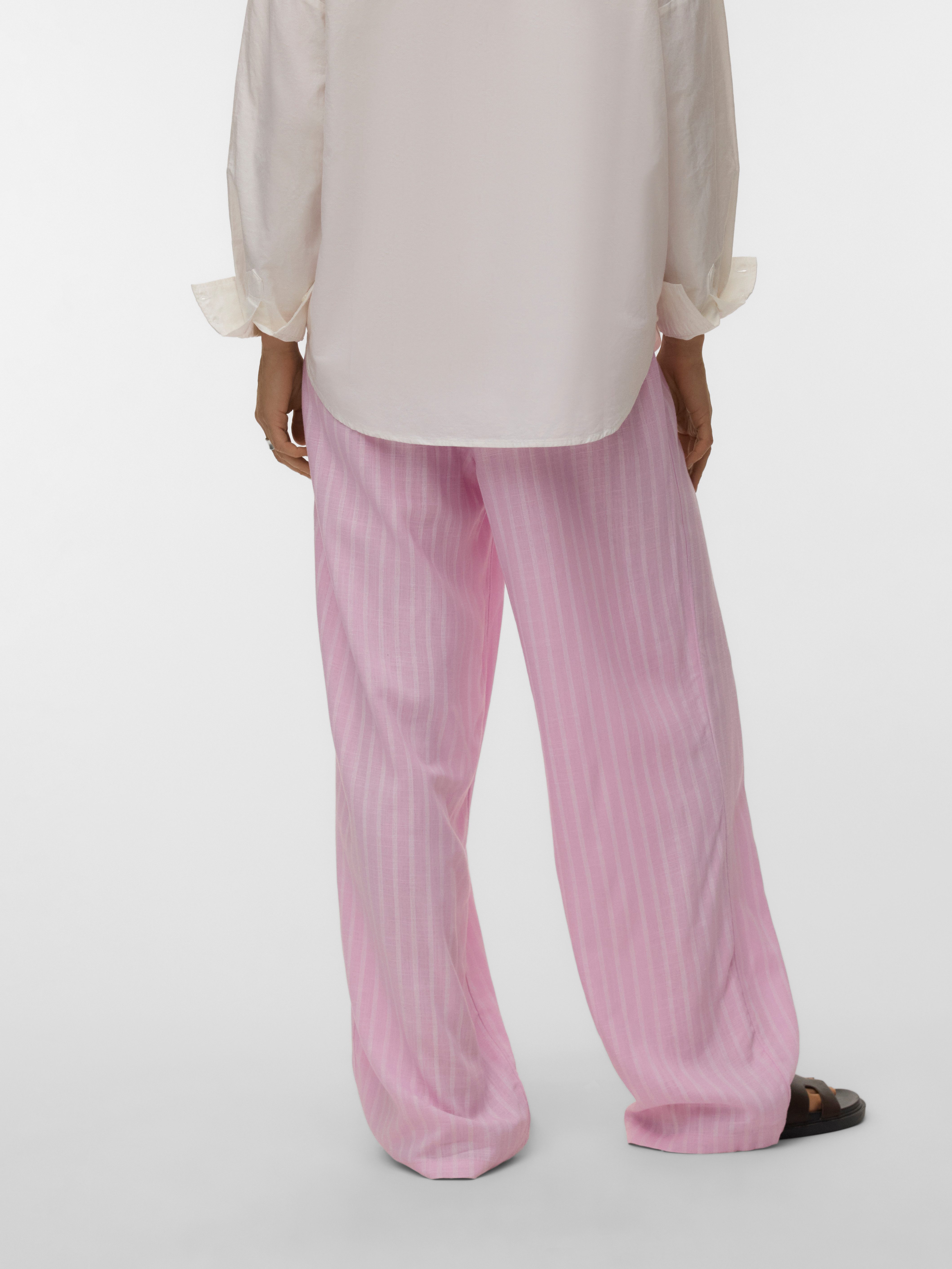 Vero Moda Schlupfhose VMROSIE MW WIDE PANT NOOS Viskosemischung, oversize